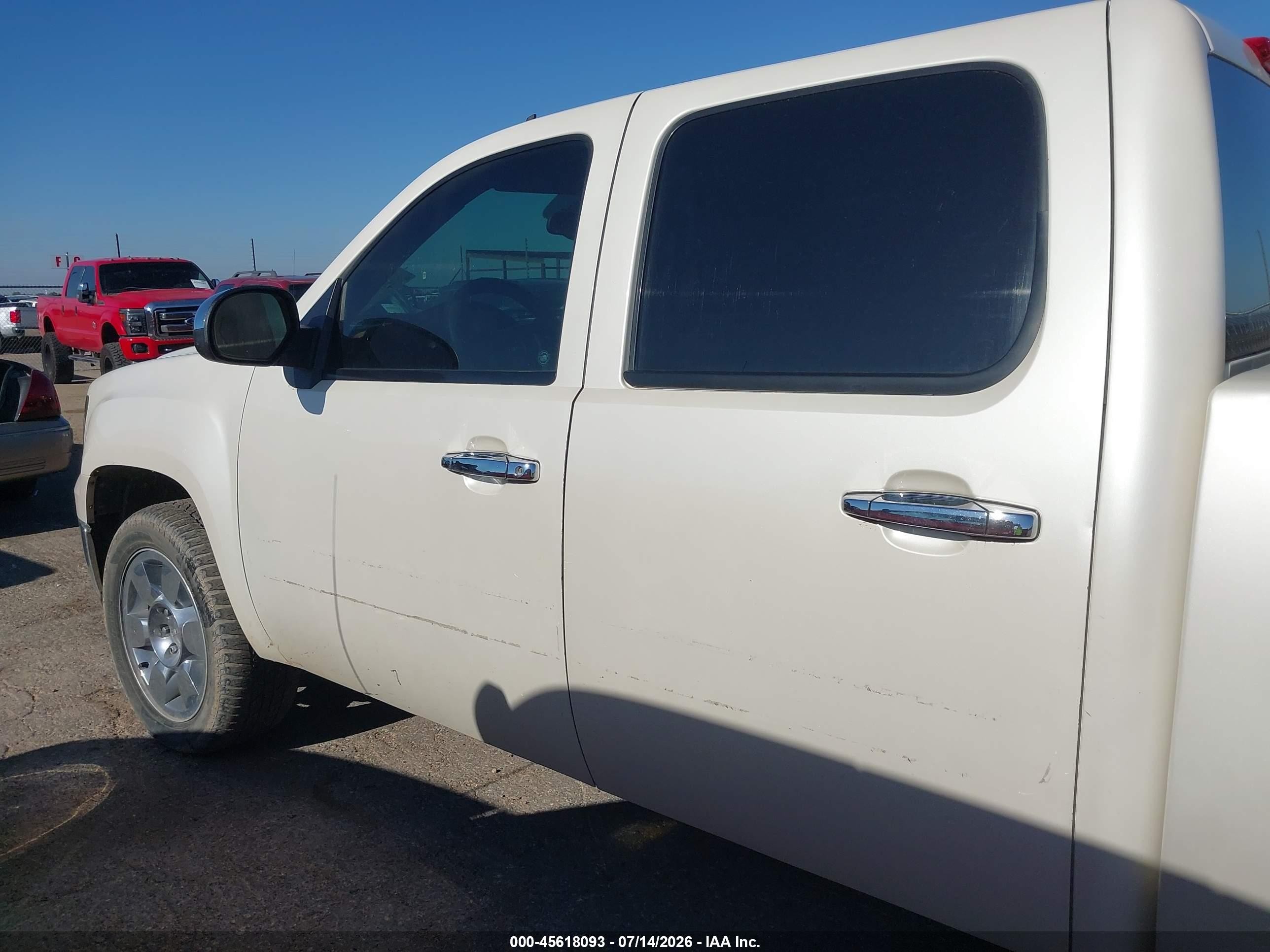 2009 Gmc Sierra 1500 Slt White vin: 3GTEC33J69G164140