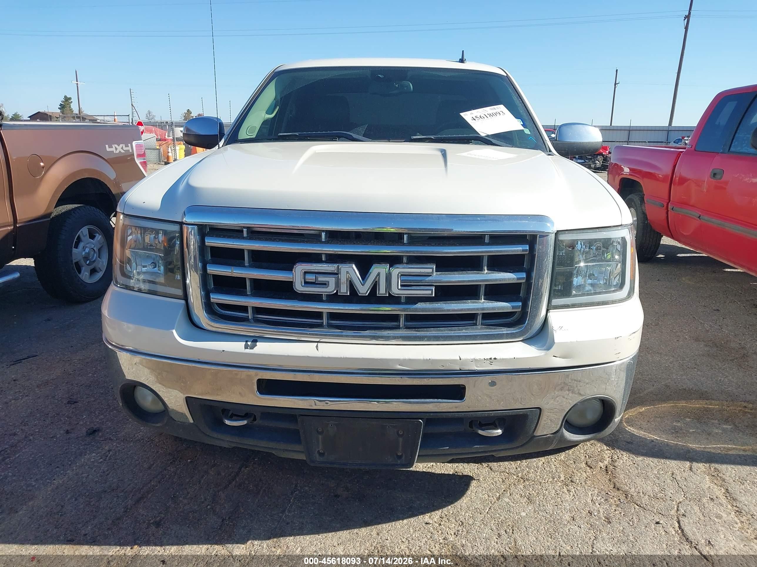 2009 Gmc Sierra 1500 Slt White vin: 3GTEC33J69G164140