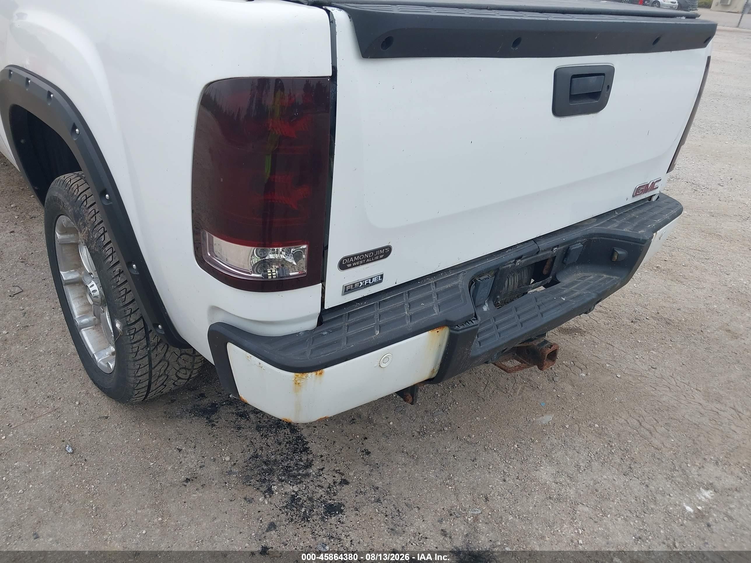 2009 Gmc Sierra 1500 Denali White vin: 3GTEK03209G125389