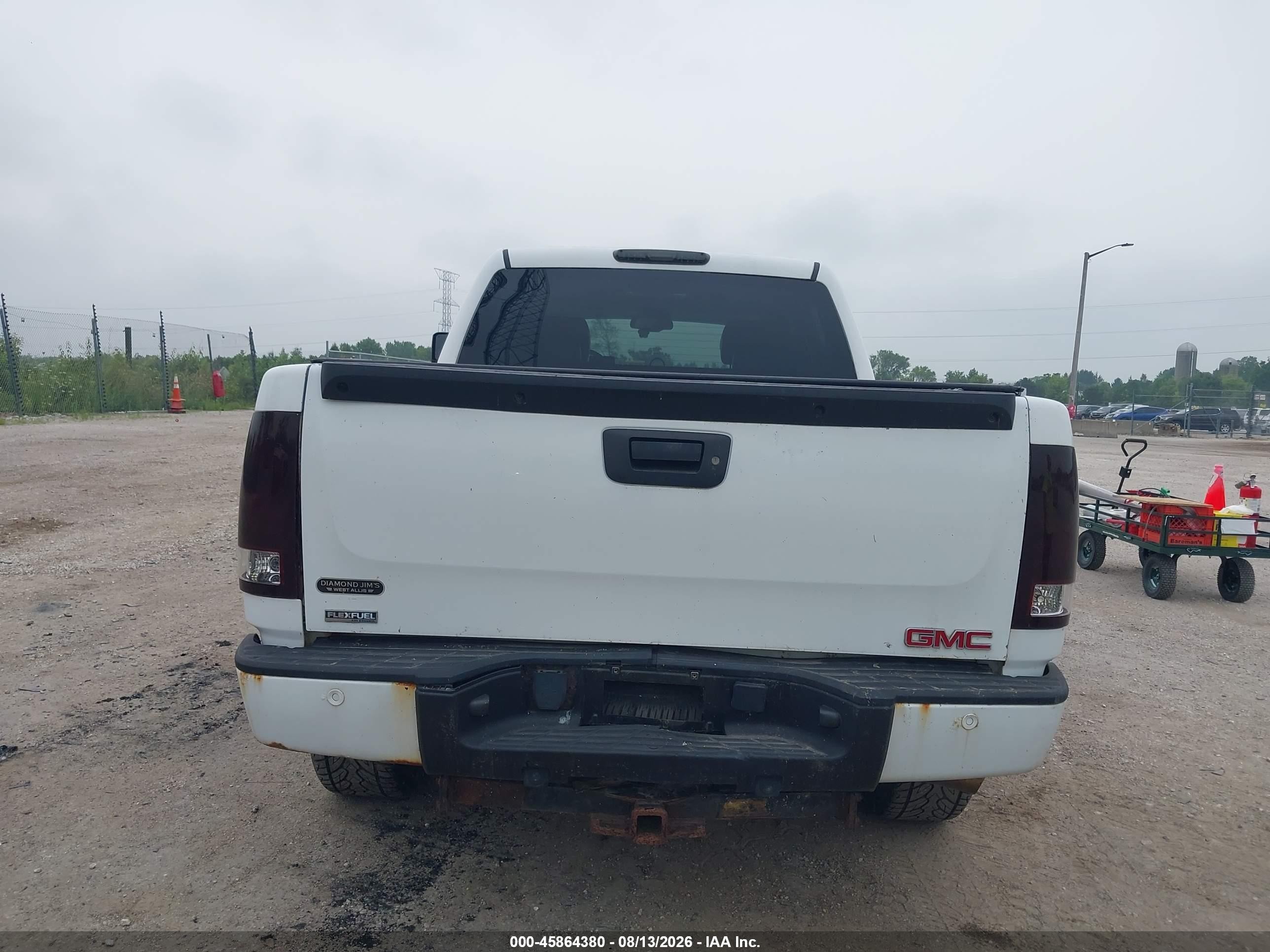 2009 Gmc Sierra 1500 Denali White vin: 3GTEK03209G125389