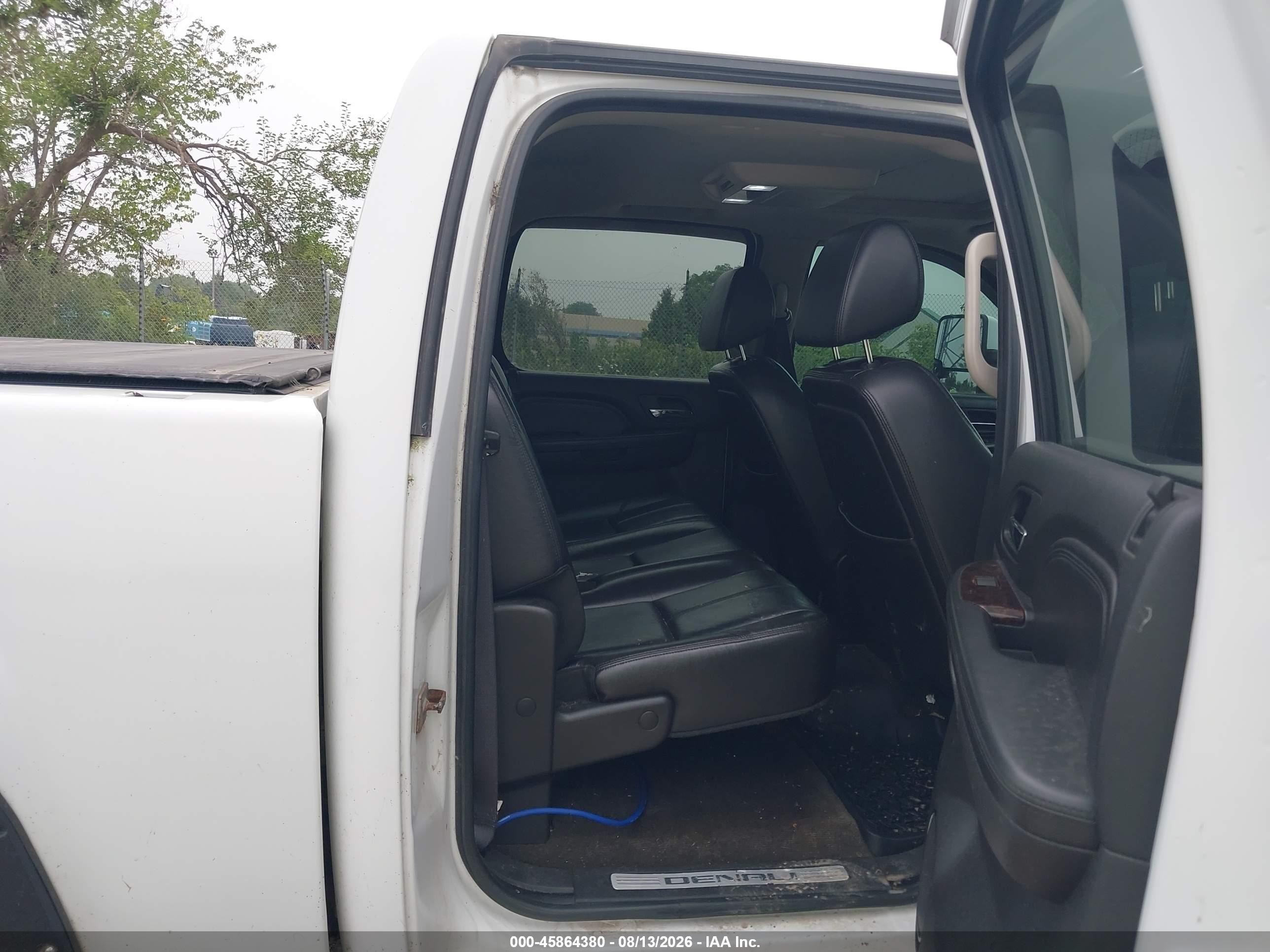 2009 Gmc Sierra 1500 Denali White vin: 3GTEK03209G125389
