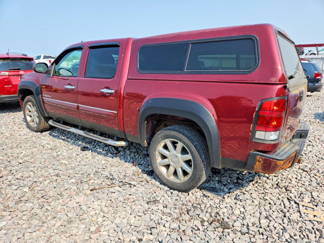 2009 Gmc Sierra K1500 Denali Maroon vin: 3GTEK03229G198098
