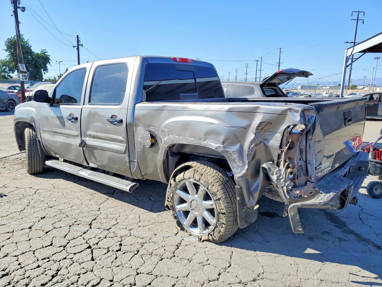 2009 Gmc Sierra K1500 Denali Silver vin: 3GTEK03279G158602