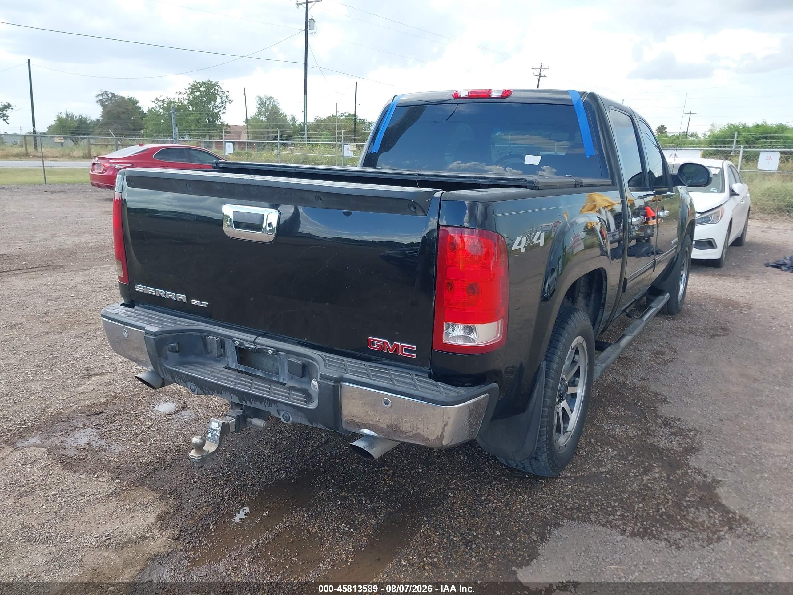 2007 Gmc Sierra 1500 Slt Black vin: 3GTEK13317G548400