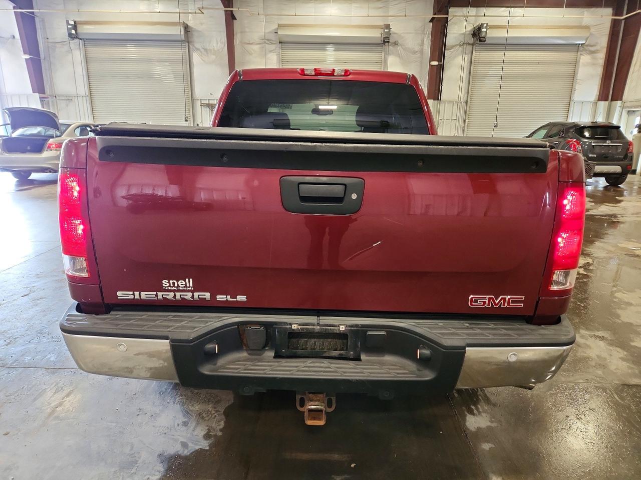 2008 Gmc Sierra K1500 Maroon vin: 3GTEK13318G307499