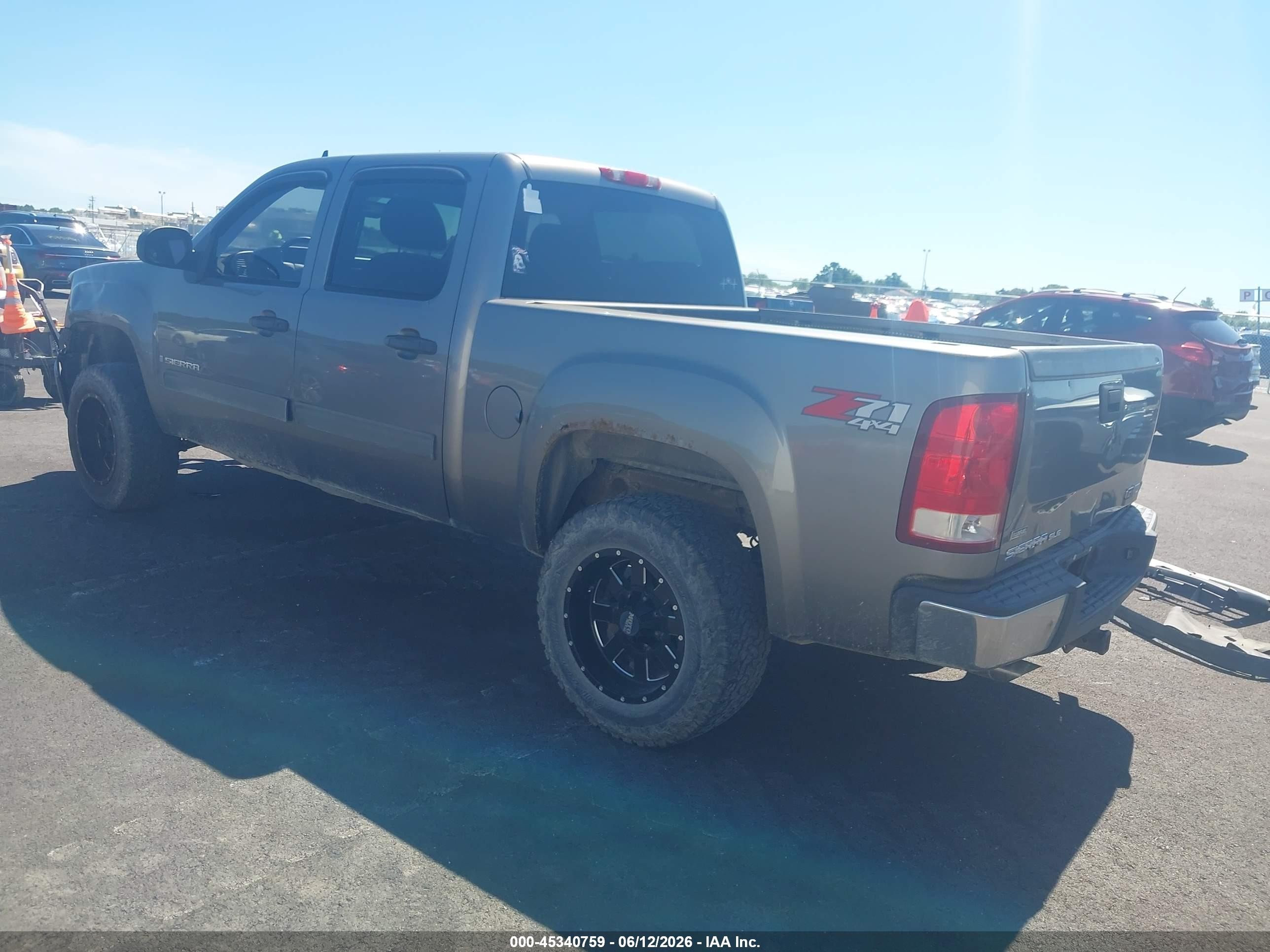 2008 Gmc Sierra 1500 Sle1 Gray vin: 3GTEK13358G283000