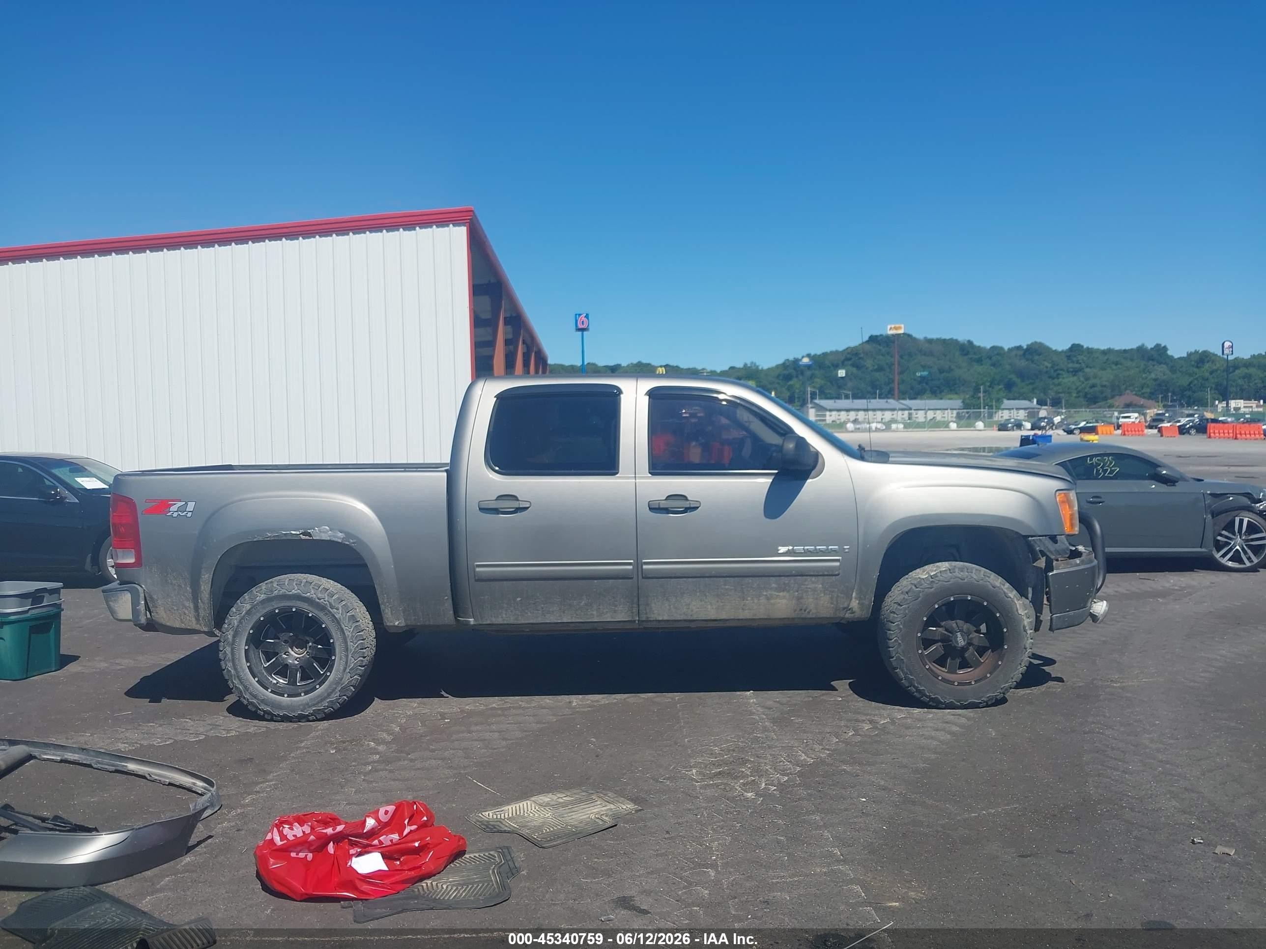 2008 Gmc Sierra 1500 Sle1 Gray vin: 3GTEK13358G283000