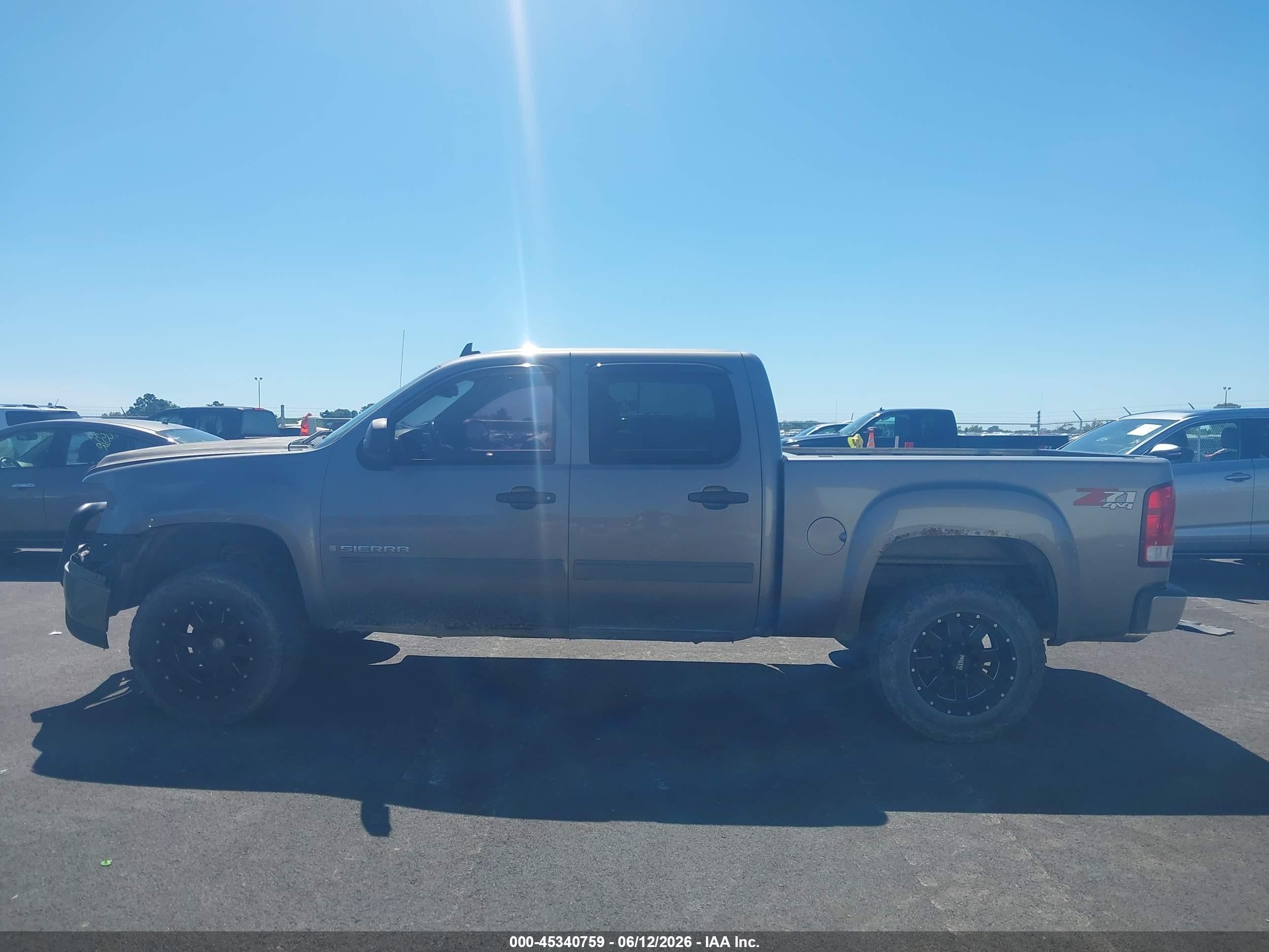 2008 Gmc Sierra 1500 Sle1 Gray vin: 3GTEK13358G283000