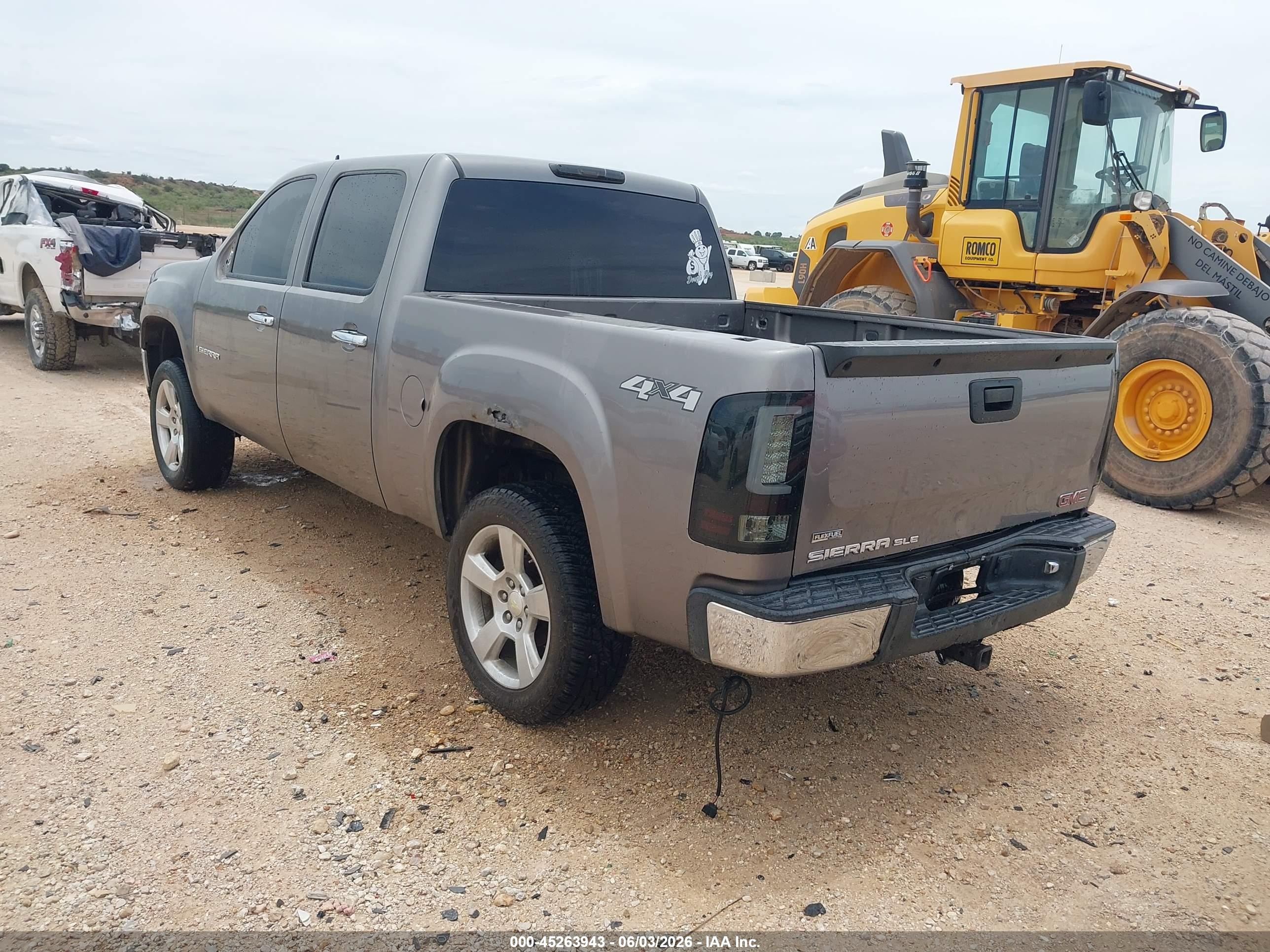 2008 Gmc Sierra 1500 Sle1 Gray vin: 3GTEK13378G308222