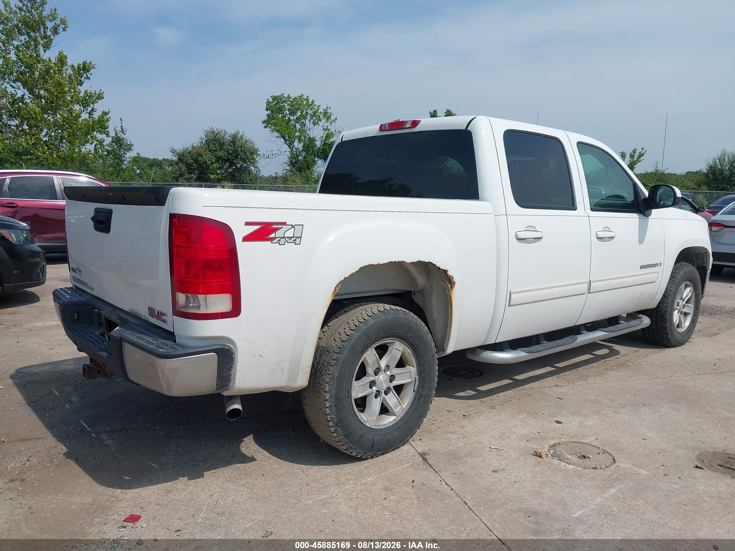 2008 Gmc Sierra 1500 Slt Белый vin: 3GTEK13398G142138