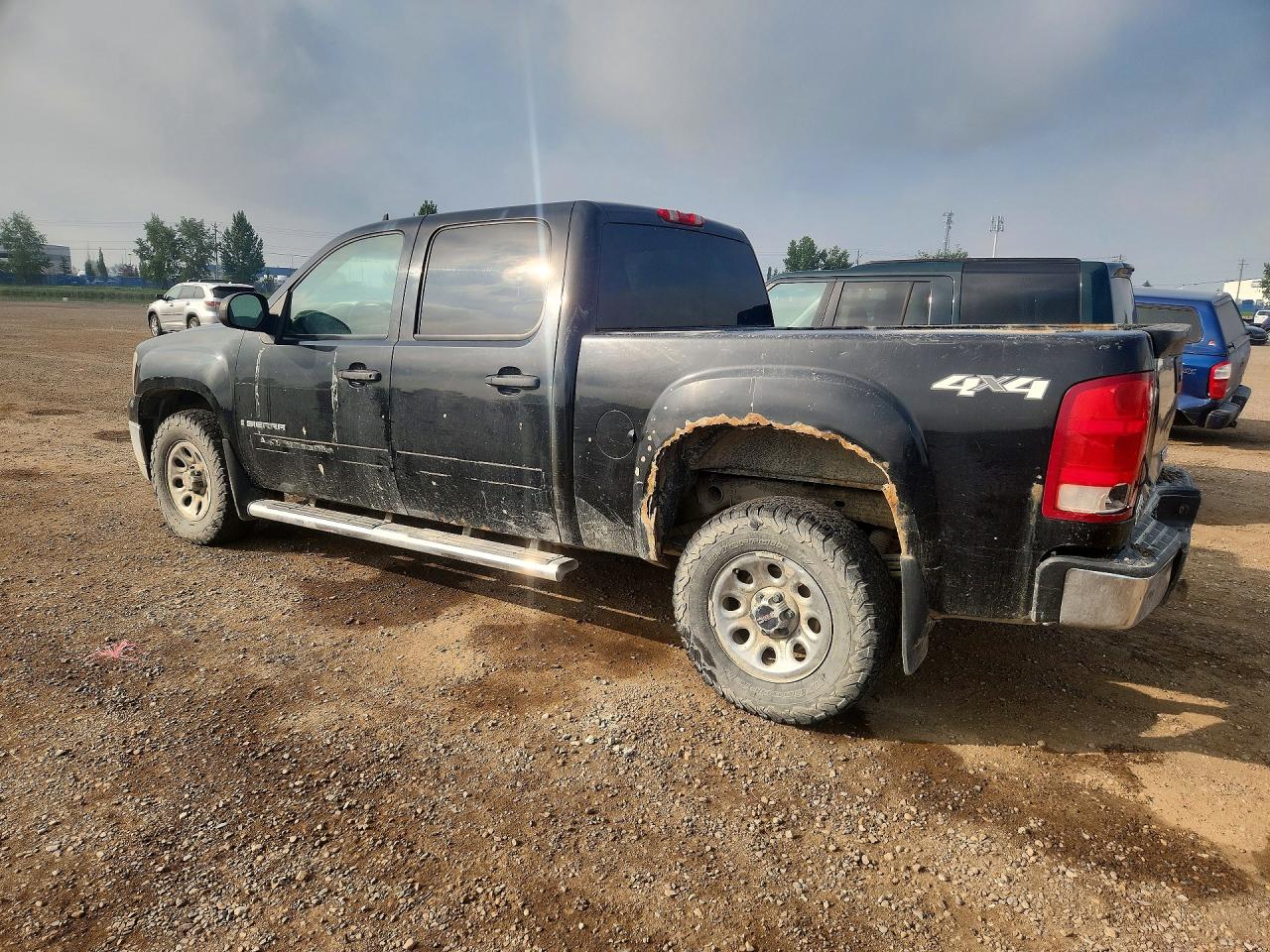 2009 Gmc Sierra K1500 Черный vin: 3GTEK13C49G248613