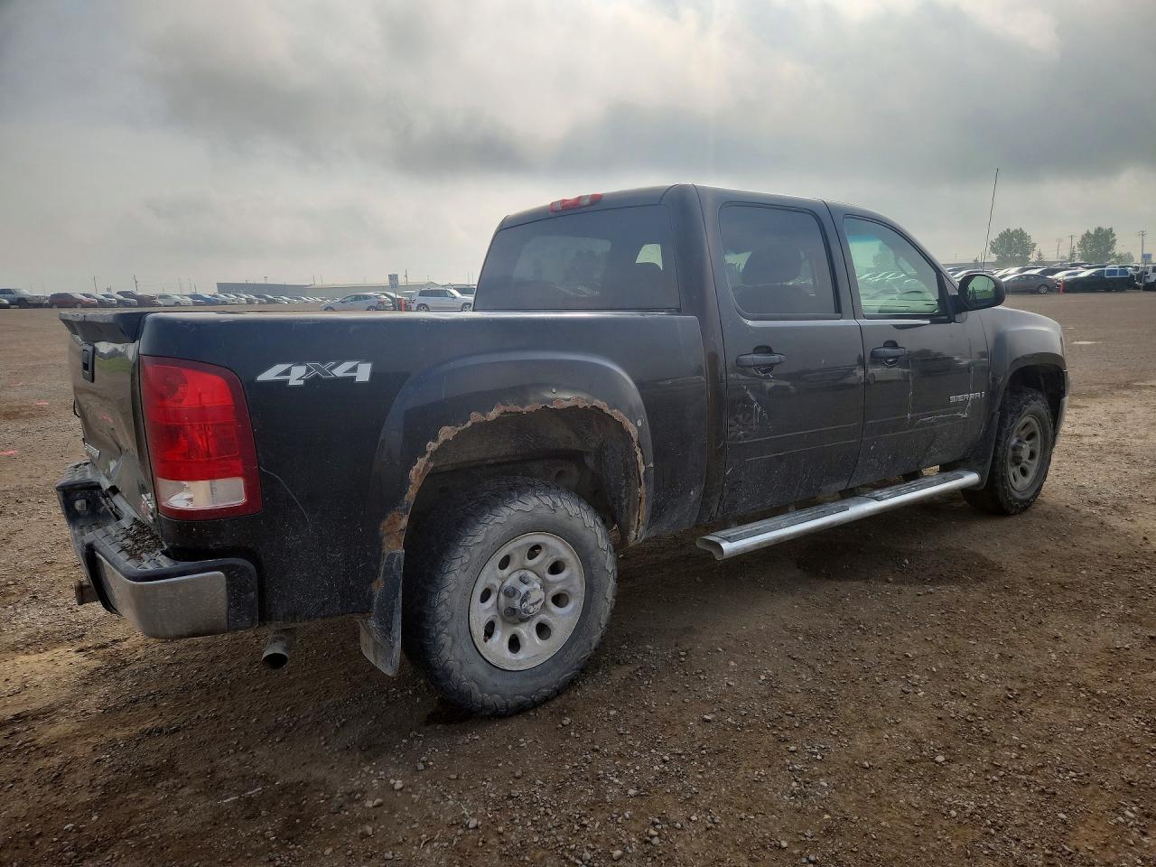 2009 Gmc Sierra K1500 Черный vin: 3GTEK13C49G248613