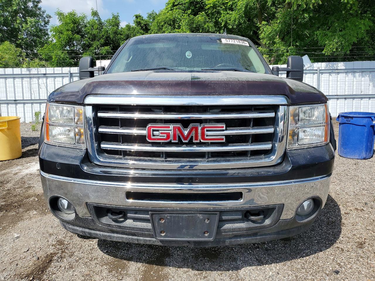 2009 Gmc Sierra K1500 Black vin: 3GTEK13C79G241946