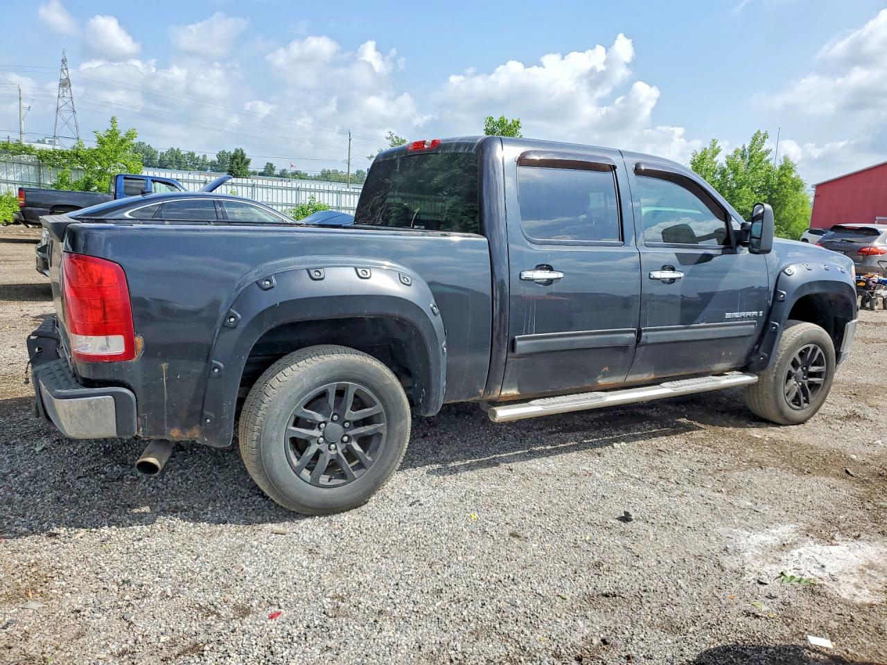 2009 Gmc Sierra K1500 Black vin: 3GTEK13C79G241946
