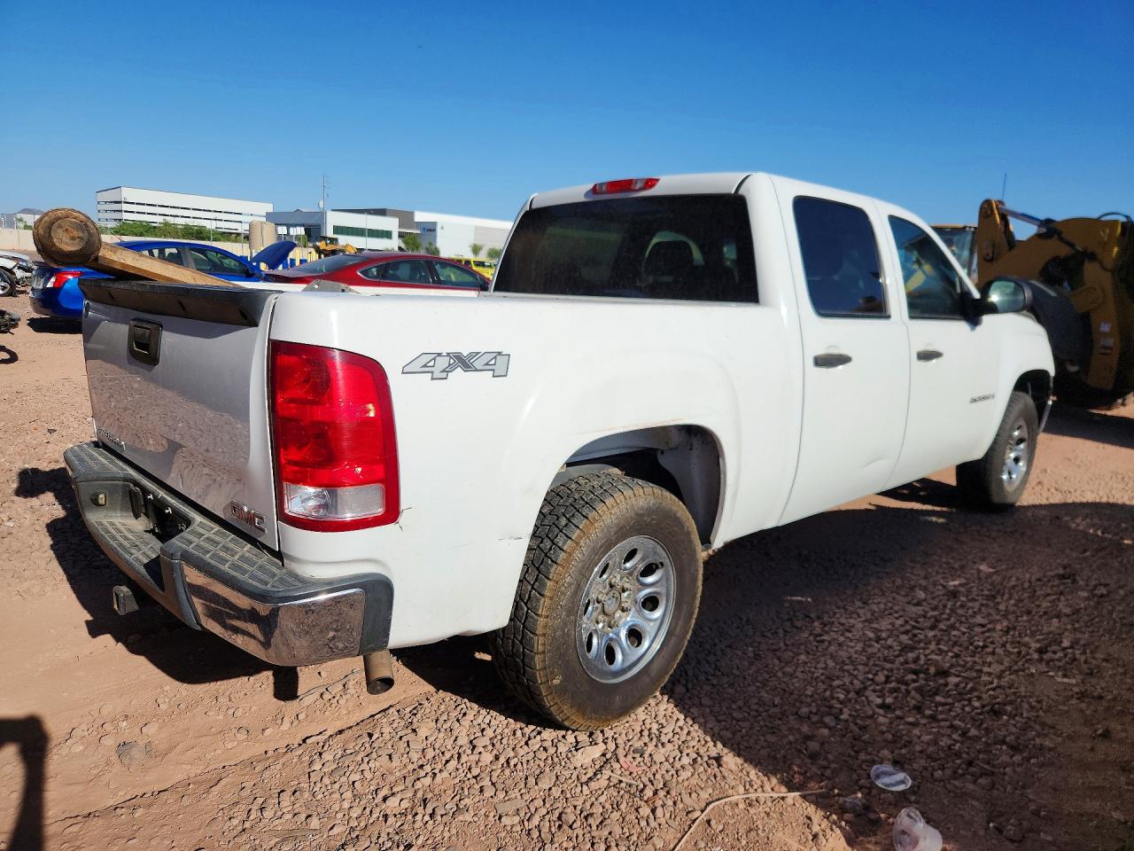 2009 Gmc Sierra K1500 Белый vin: 3GTEK13CX9G127858