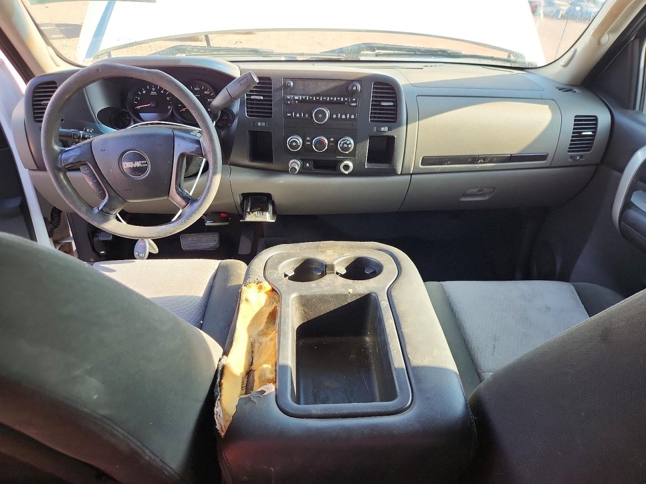 2009 Gmc Sierra K1500 Белый vin: 3GTEK13CX9G127858