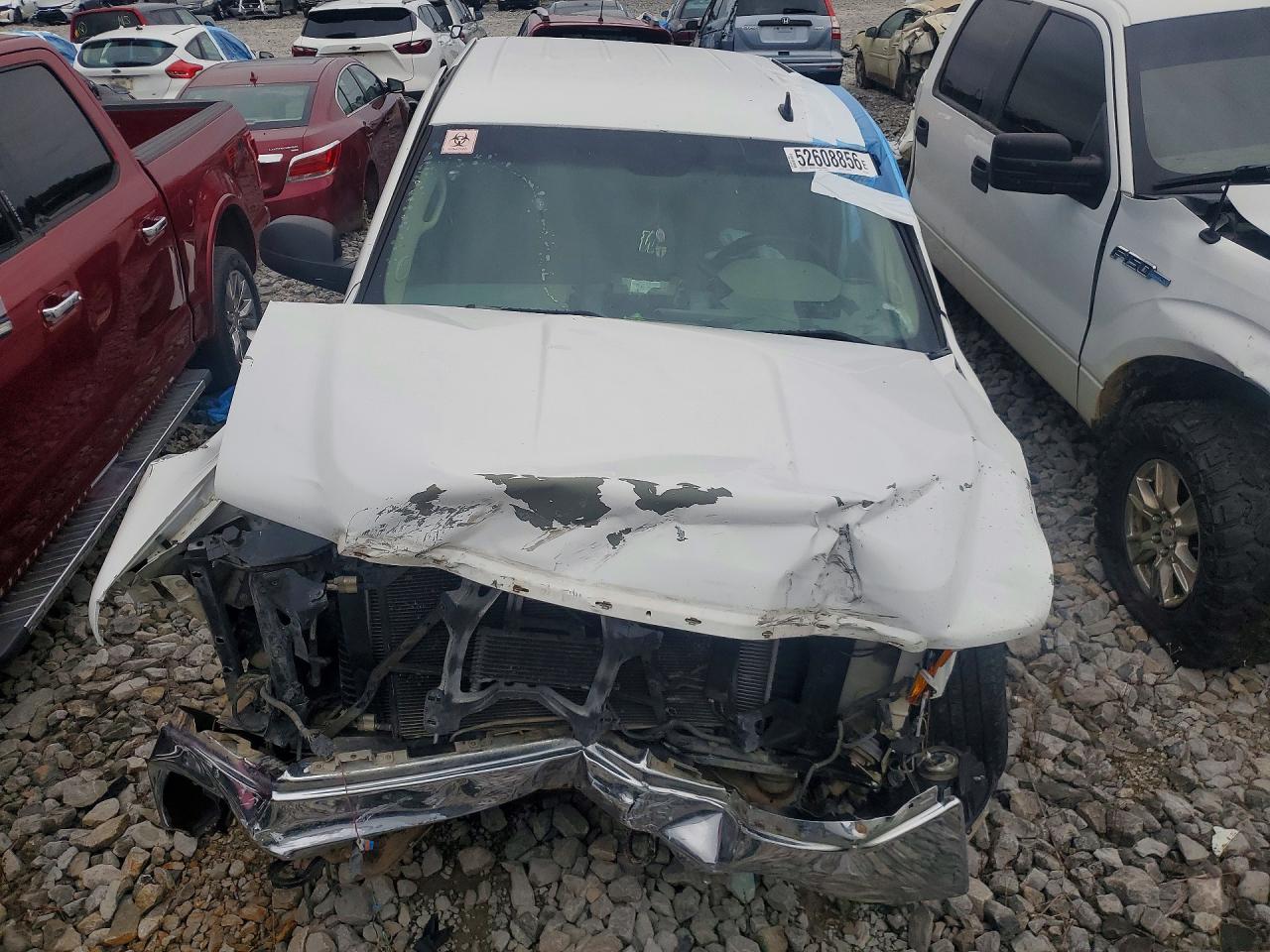 2008 Gmc Sierra K1500 White vin: 3GTEK13J58G283402
