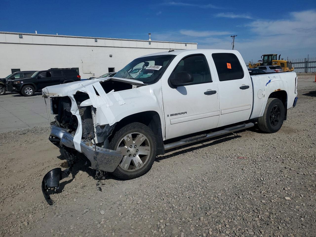 2008 Gmc Sierra K1500 Белый vin: 3GTEK13J78G256850