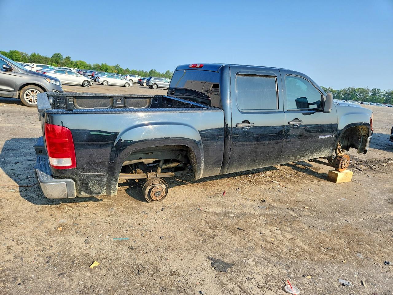 2007 Gmc New Sierra K1500 Черный vin: 3GTEK13M07G521181