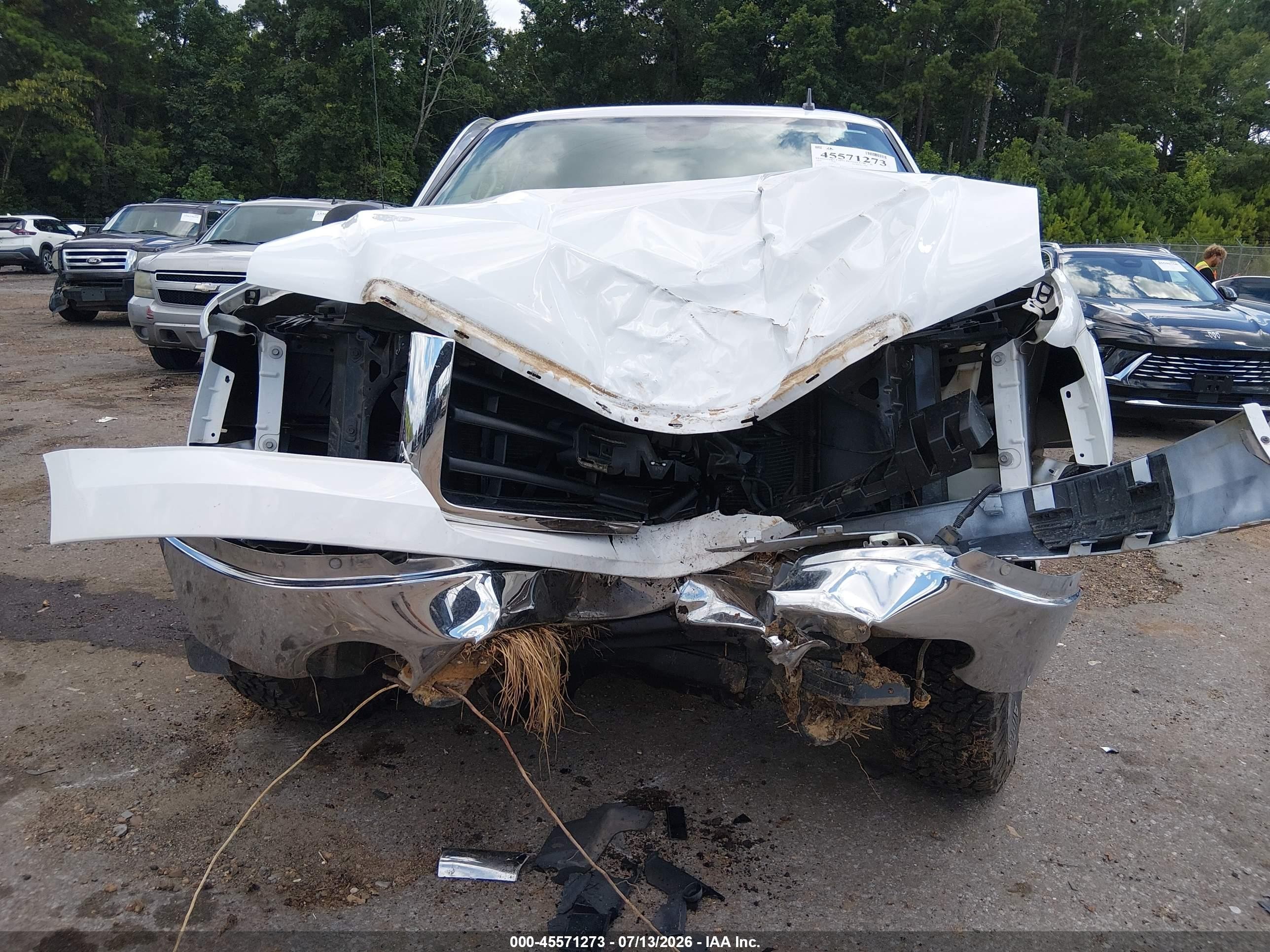 2008 Gmc Sierra 1500 Sle1 Белый vin: 3GTEK13M18G111832
