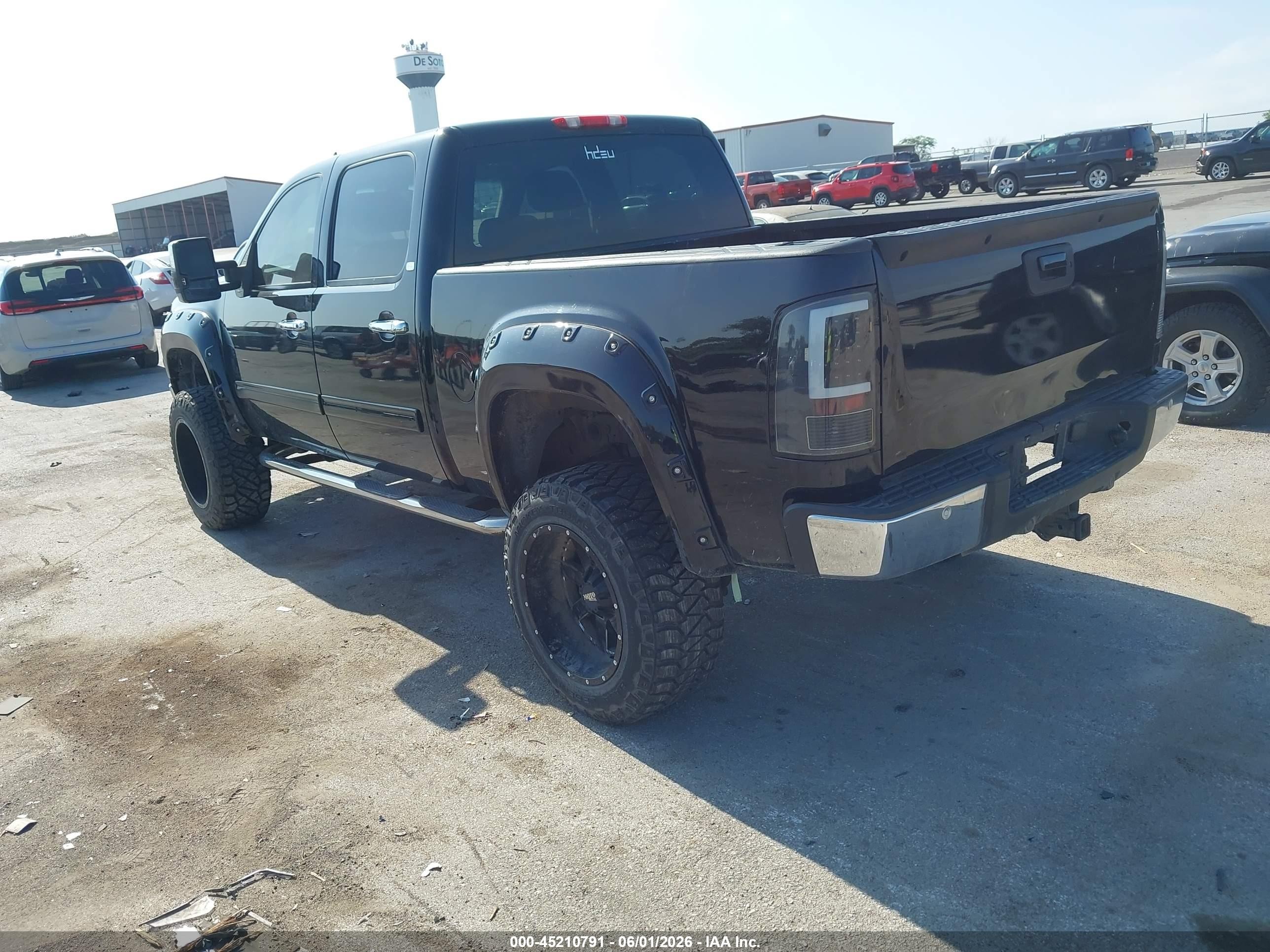 2007 Gmc Sierra 1500 Slt Black vin: 3GTEK13M37G519019