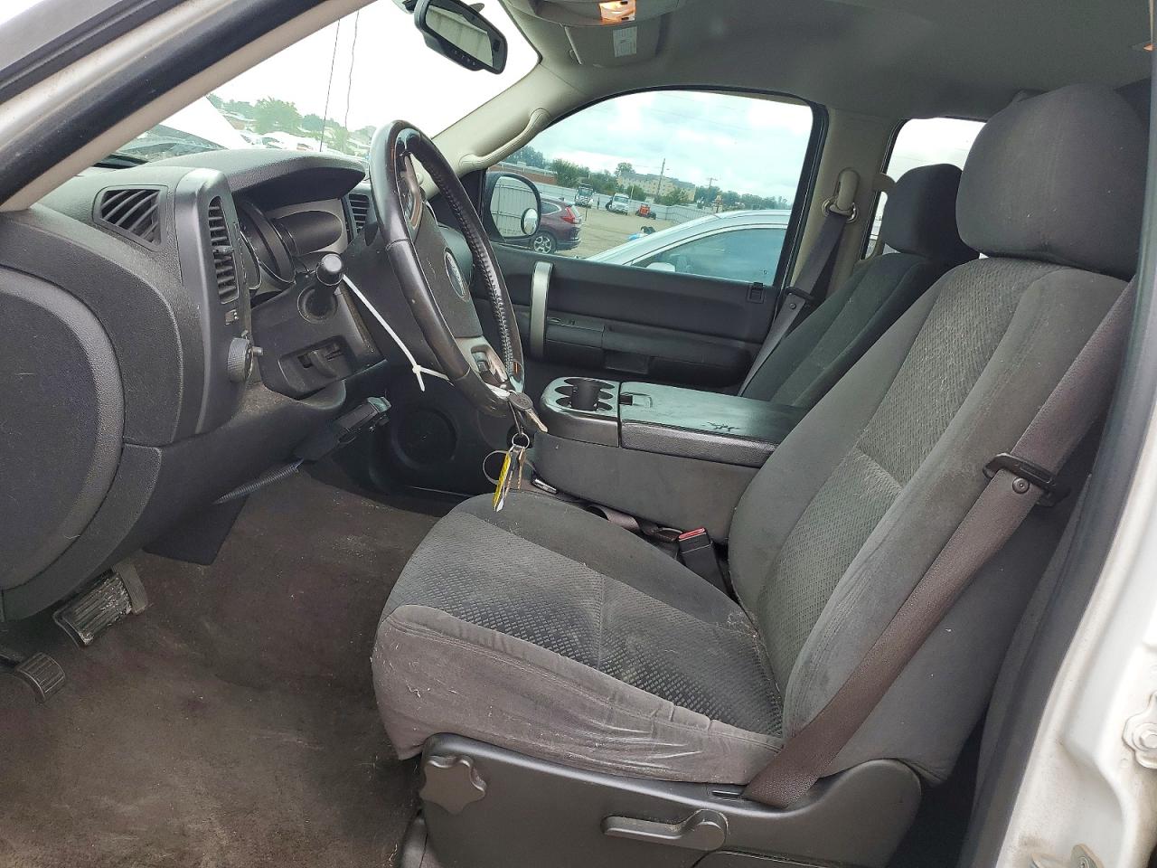 2008 Gmc Sierra K1500 White vin: 3GTEK13M48G128947