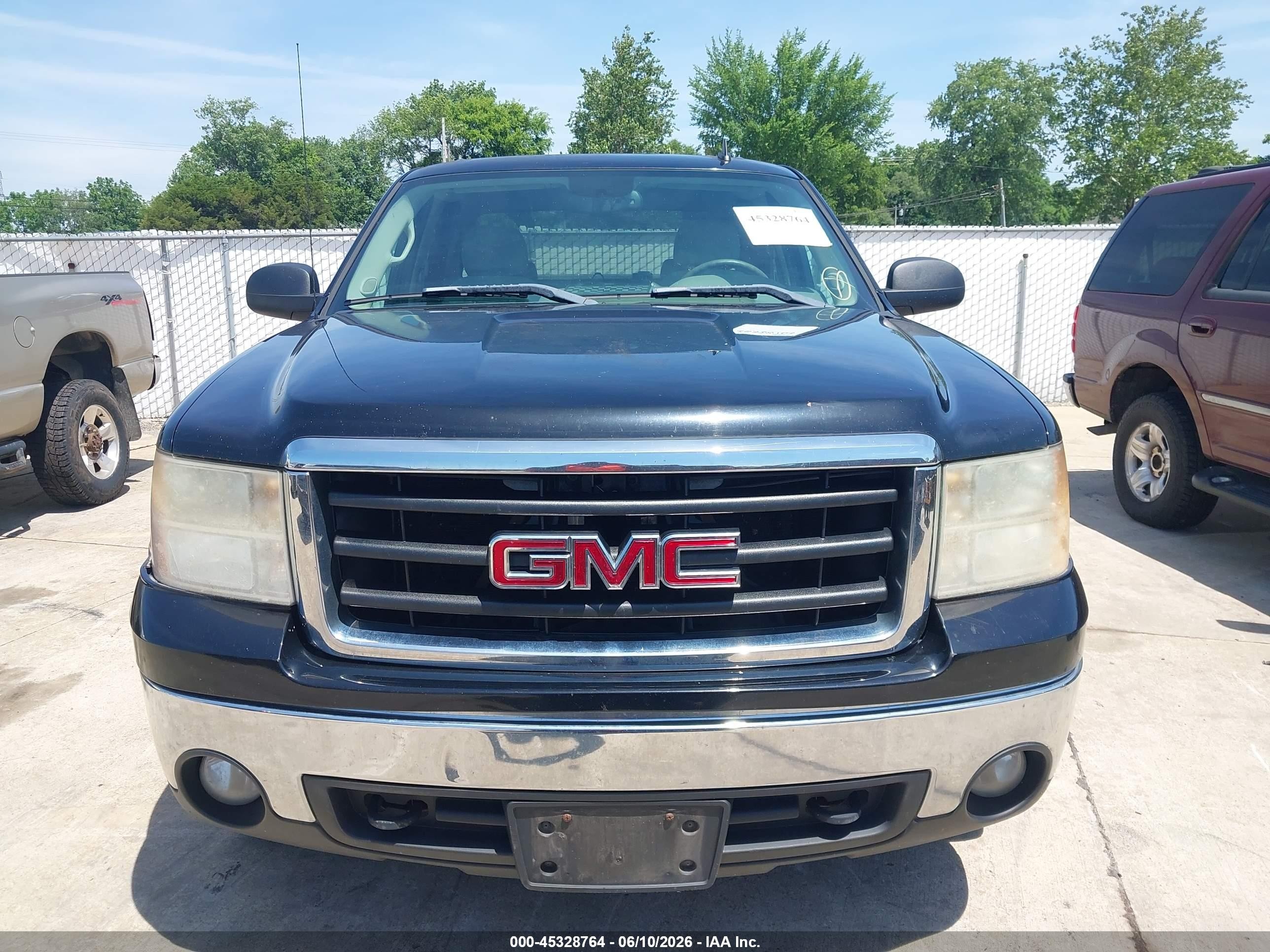 2007 Gmc Sierra 1500 Sle1 Черный vin: 3GTEK13M57G513660