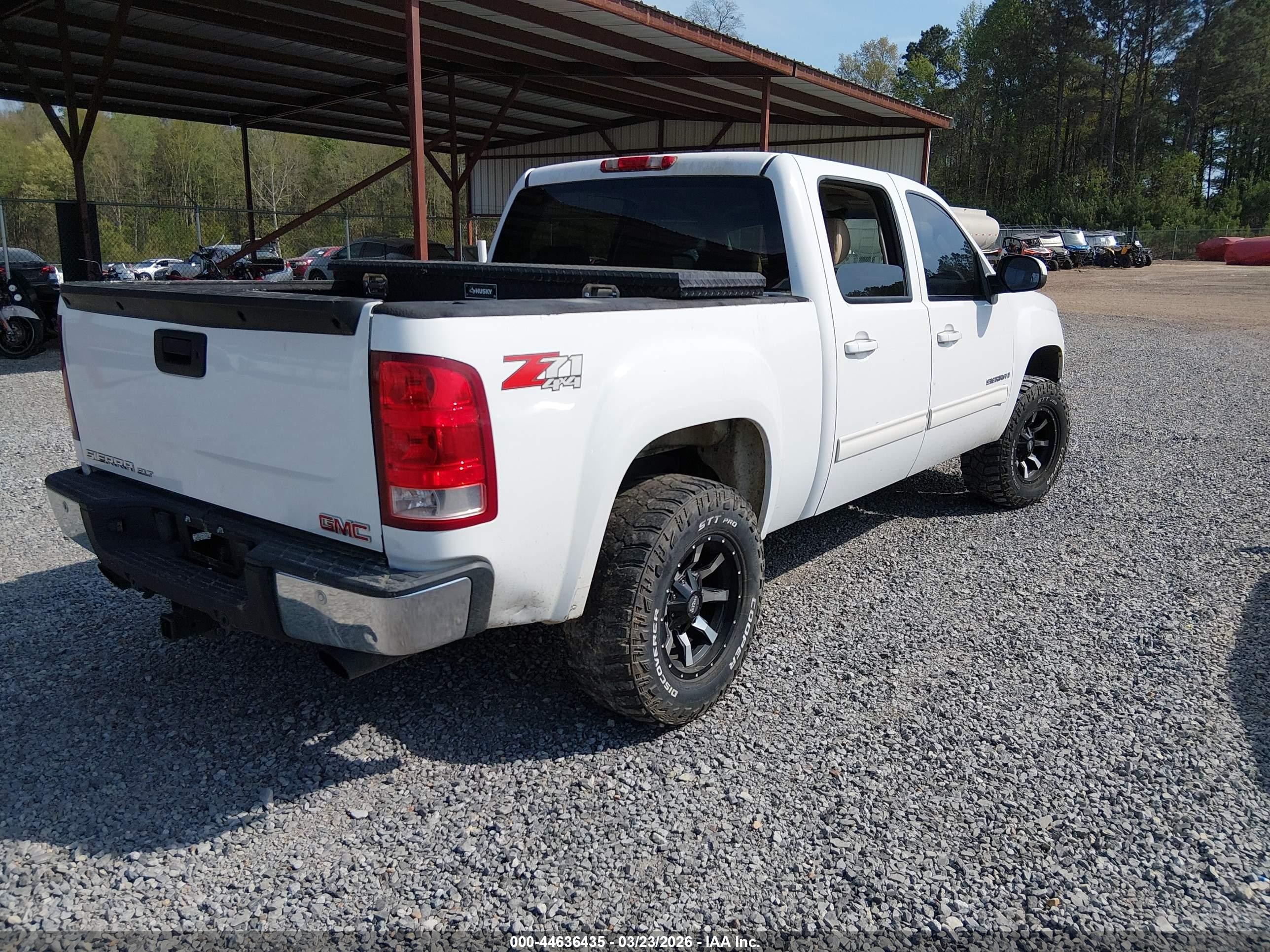 2008 Gmc Sierra 1500 Slt White vin: 3GTEK13M68G195789