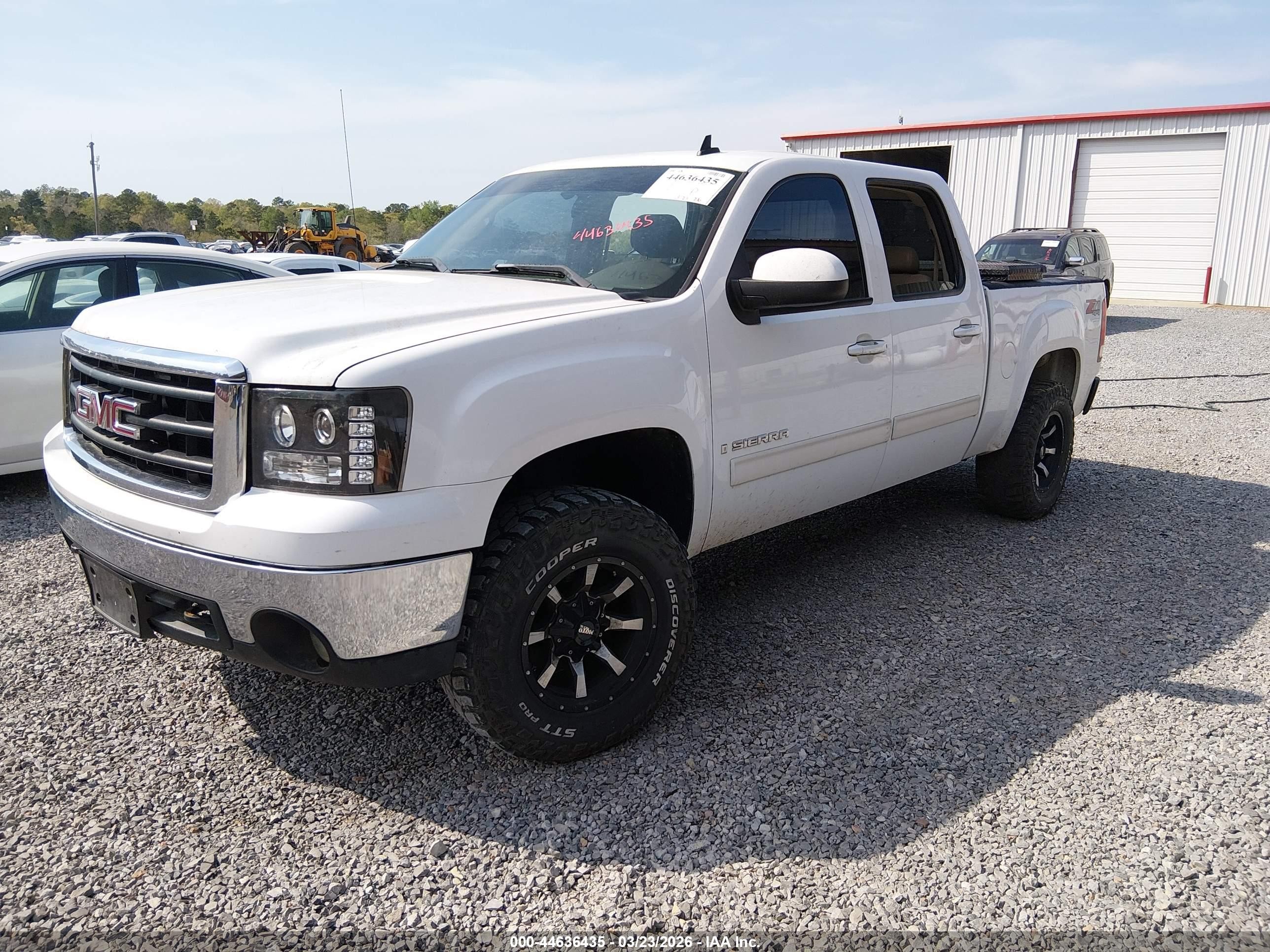 2008 Gmc Sierra 1500 Slt White vin: 3GTEK13M68G195789