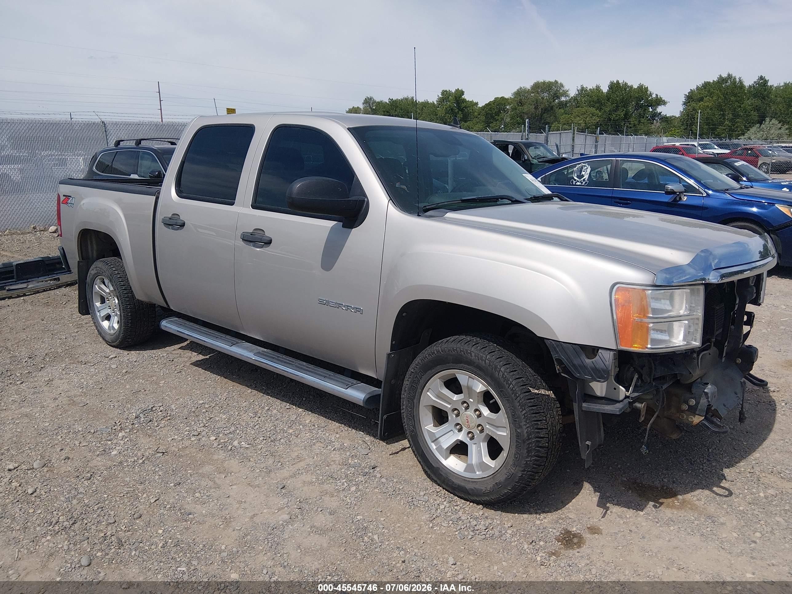 2009 Gmc Sierra 1500 Work Truck Серебряный vin: 3GTEK13M69G191047
