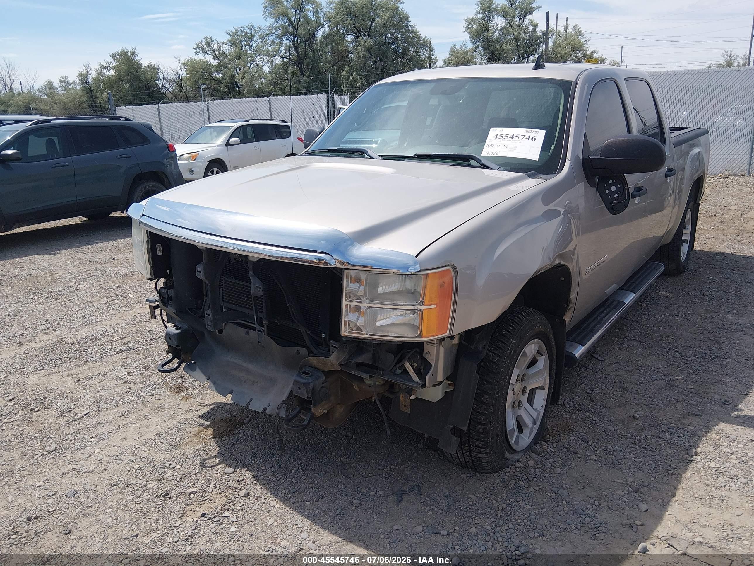 2009 Gmc Sierra 1500 Work Truck Серебряный vin: 3GTEK13M69G191047
