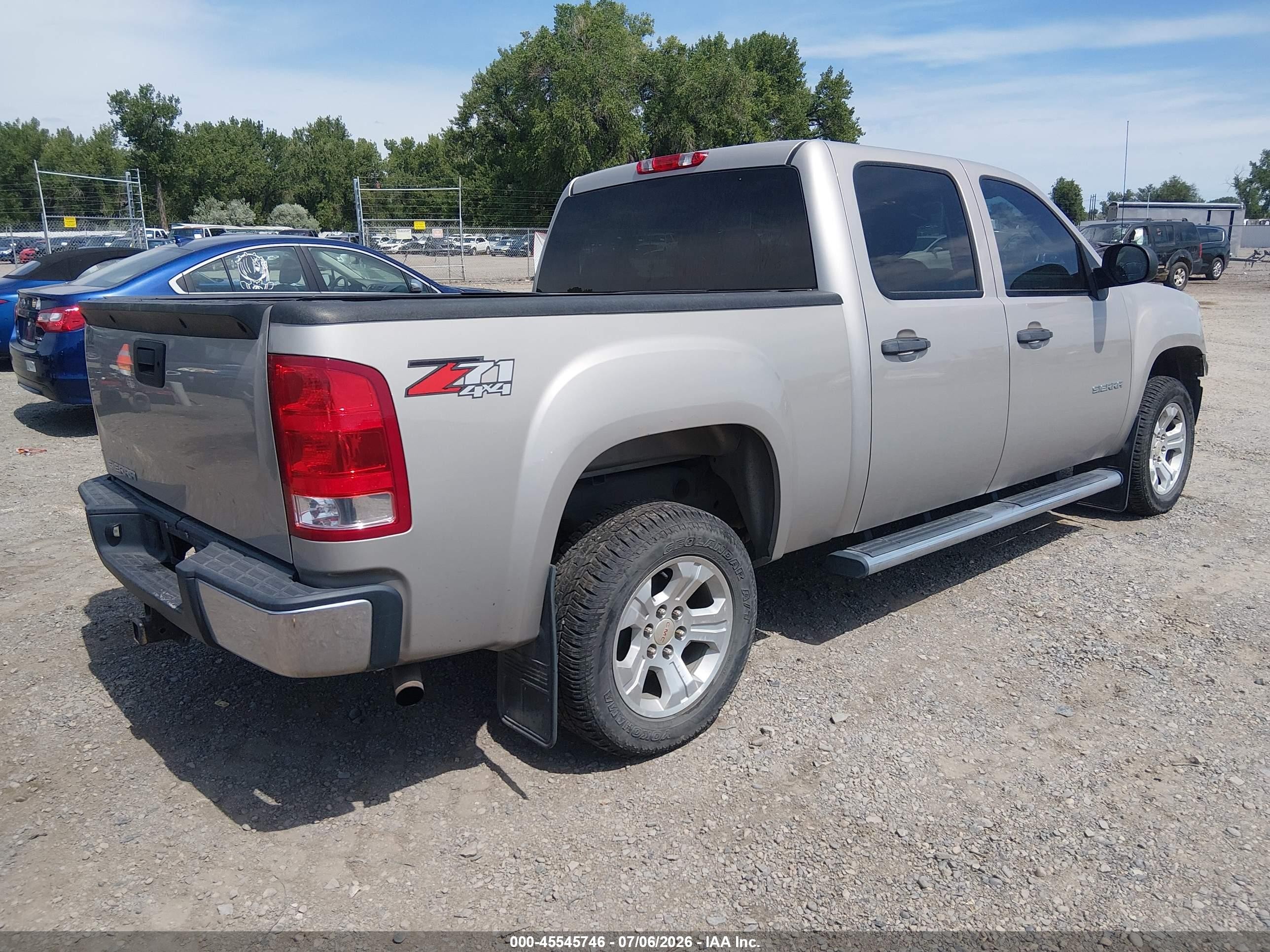 2009 Gmc Sierra 1500 Work Truck Серебряный vin: 3GTEK13M69G191047