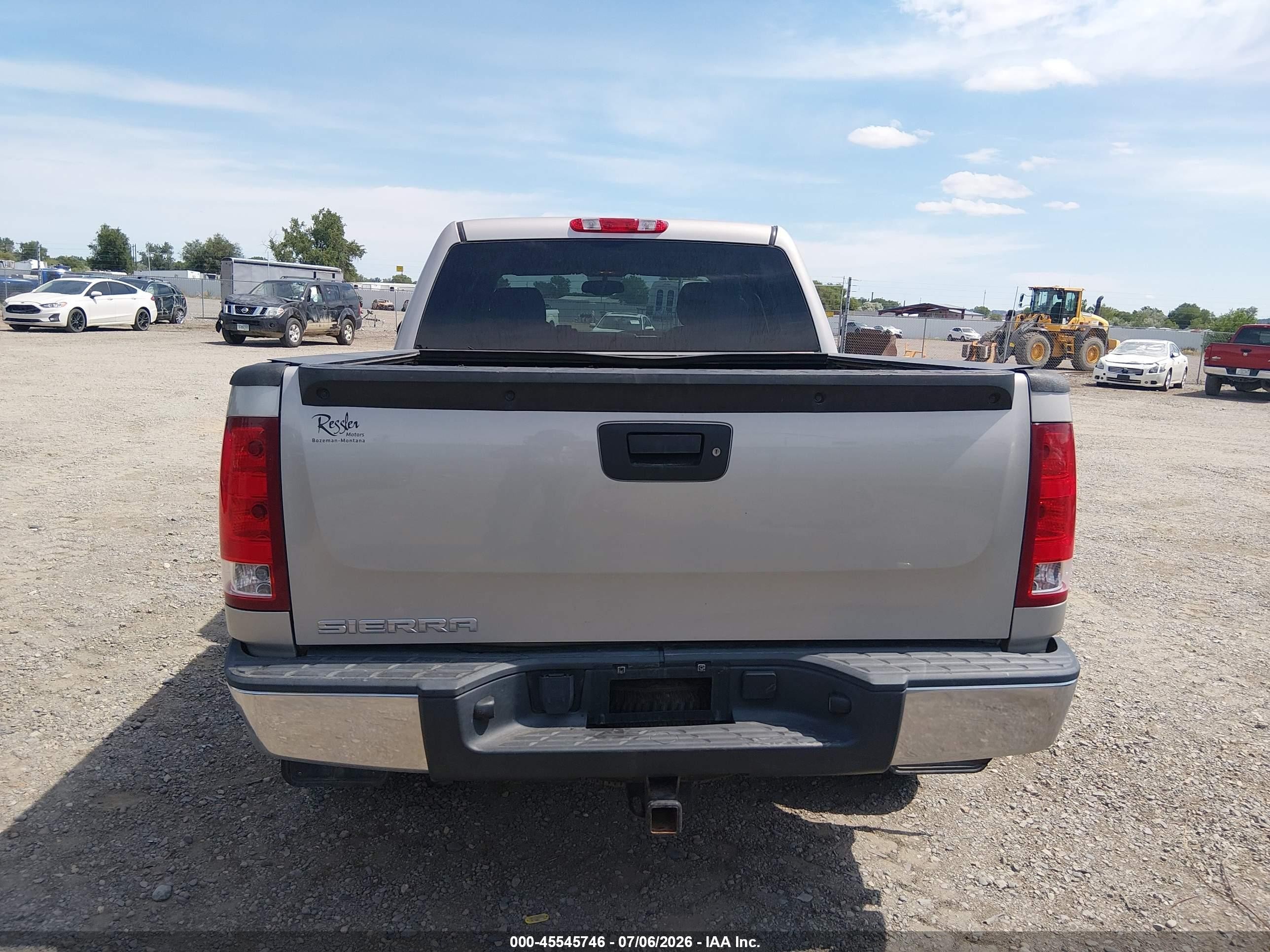 2009 Gmc Sierra 1500 Work Truck Серебряный vin: 3GTEK13M69G191047