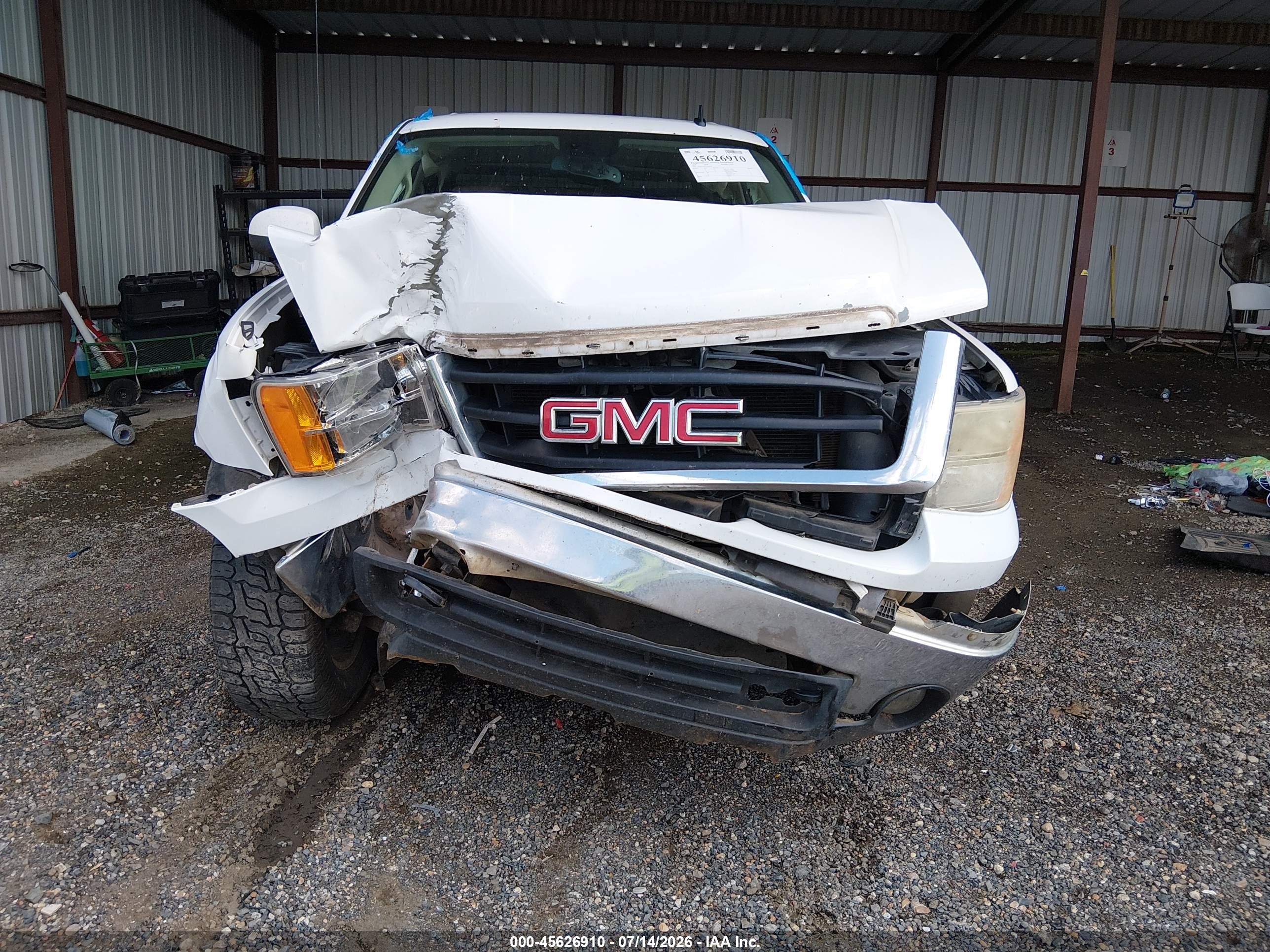 2007 Gmc Sierra 1500 Slt Белый vin: 3GTEK13M77G528385