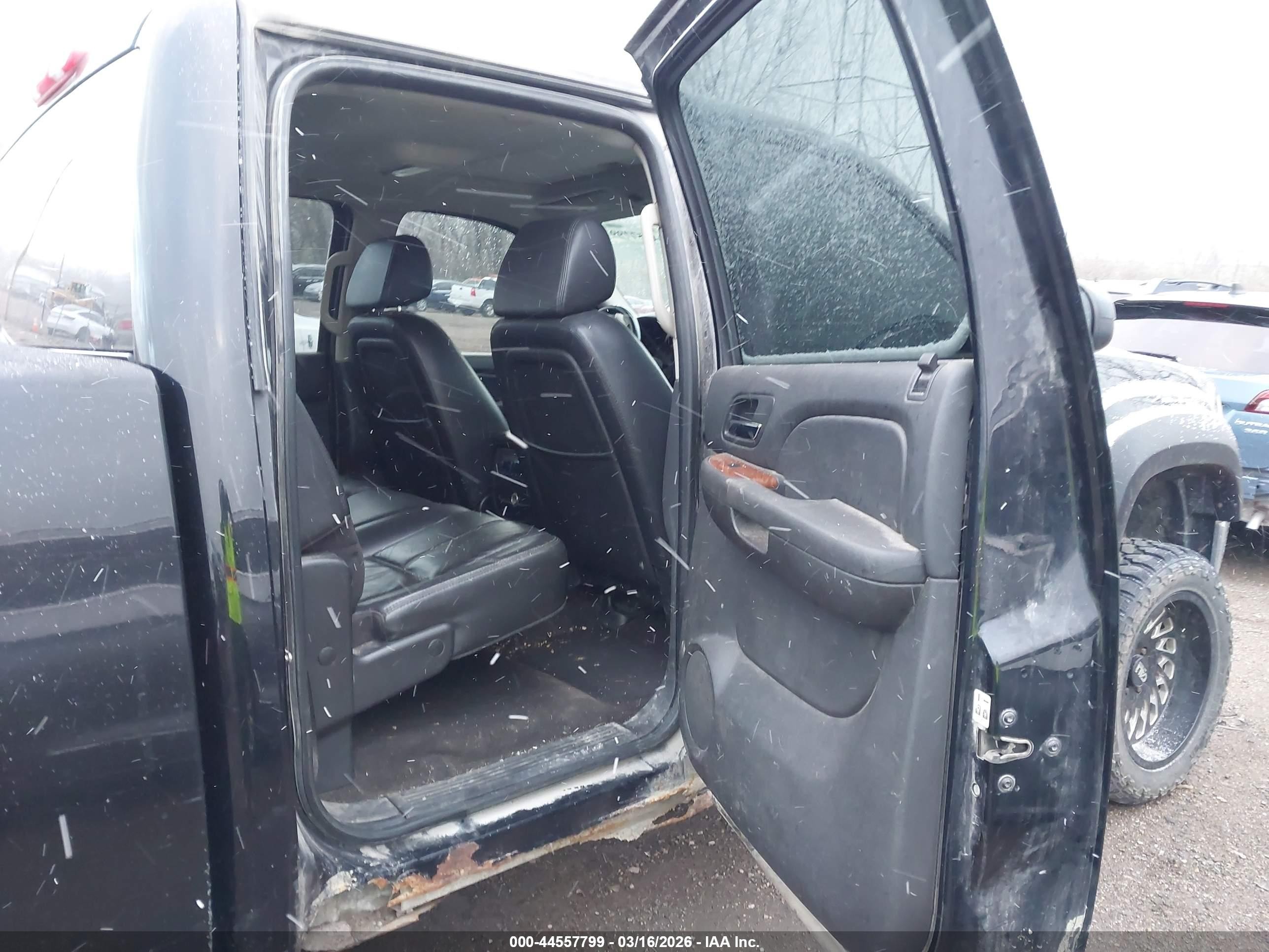 2007 Gmc Sierra 1500 Slt Black vin: 3GTEK13M87G553649