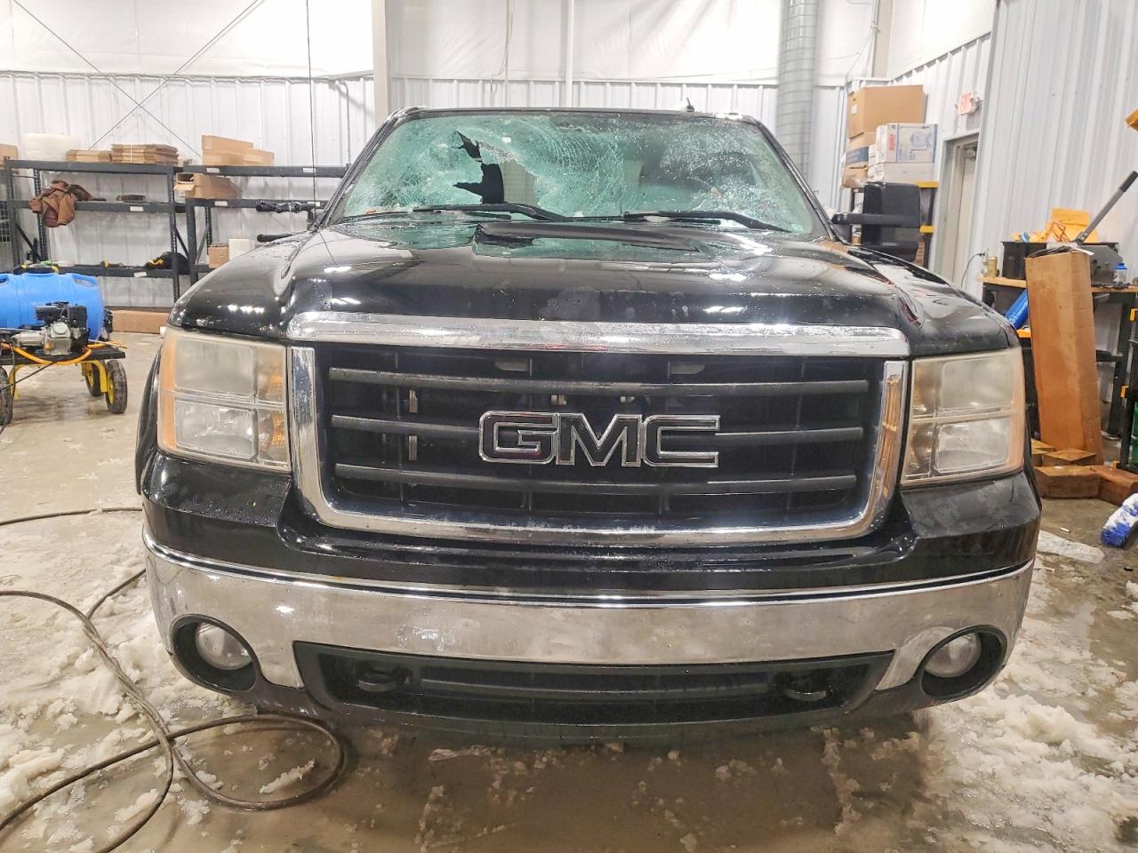 2007 Gmc New Sierra K1500 Black vin: 3GTEK13M97G508963
