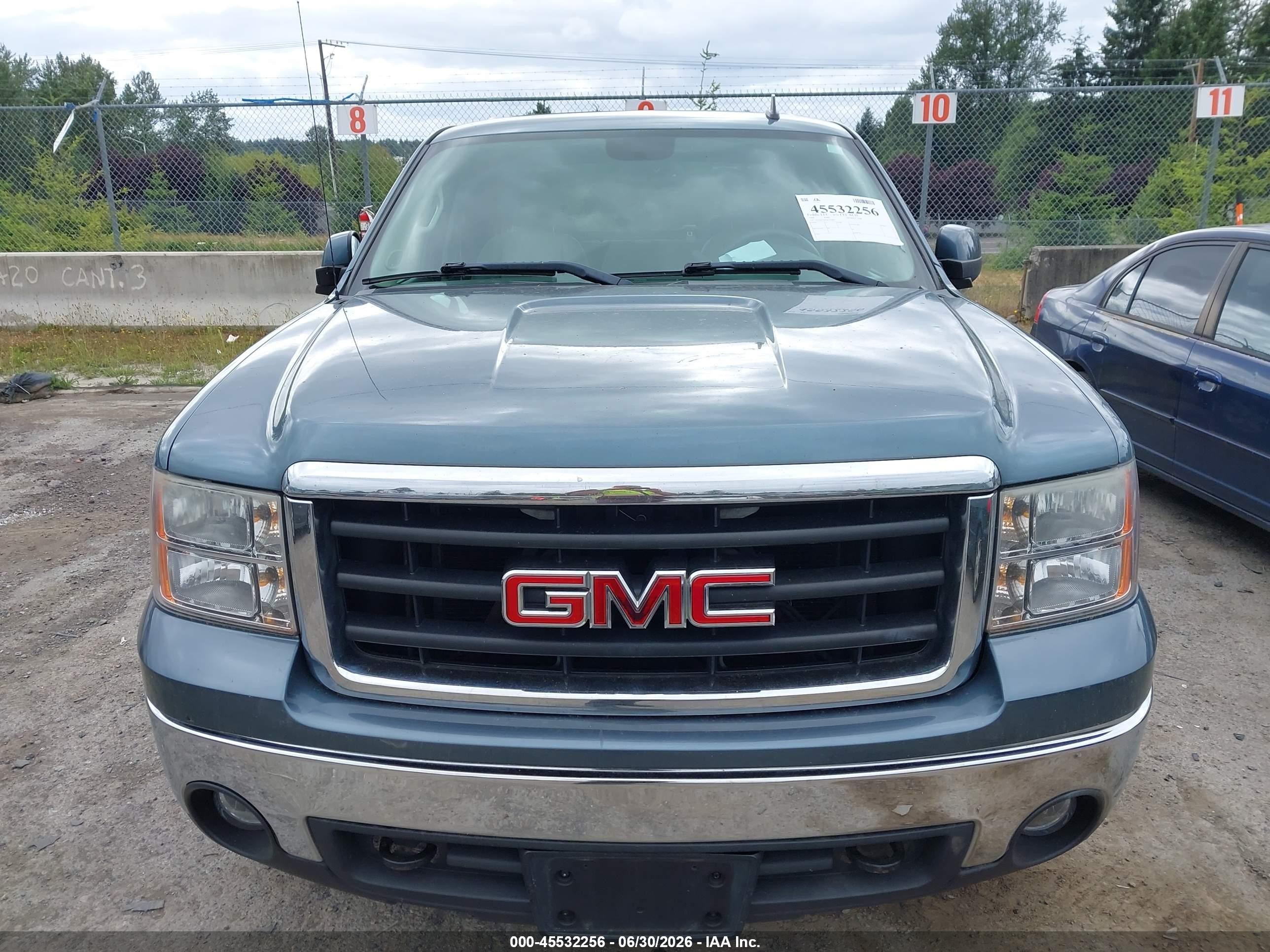 2008 Gmc Sierra 1500 Slt Blue vin: 3GTEK13MX8G104863