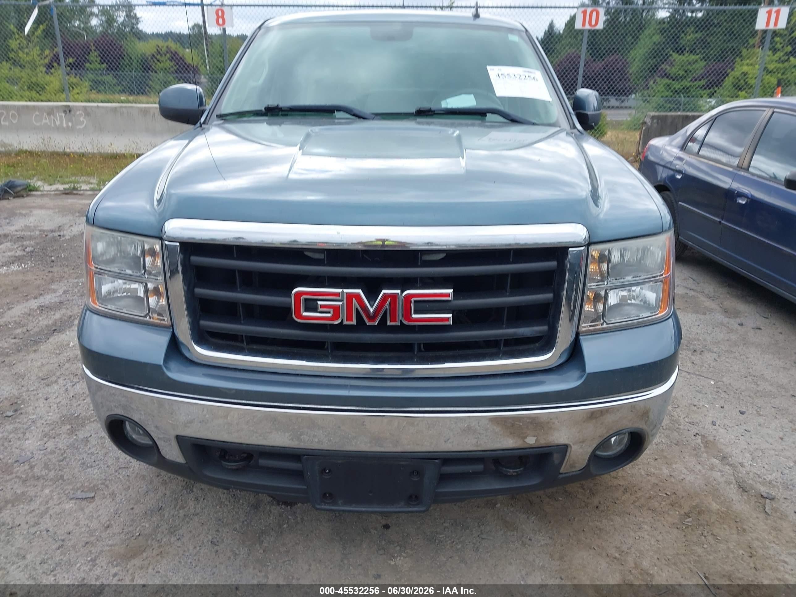 2008 Gmc Sierra 1500 Slt Blue vin: 3GTEK13MX8G104863