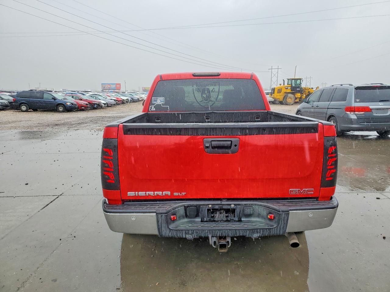 2007 Gmc New Sierra K1500 Red vin: 3GTEK13Y07G516081