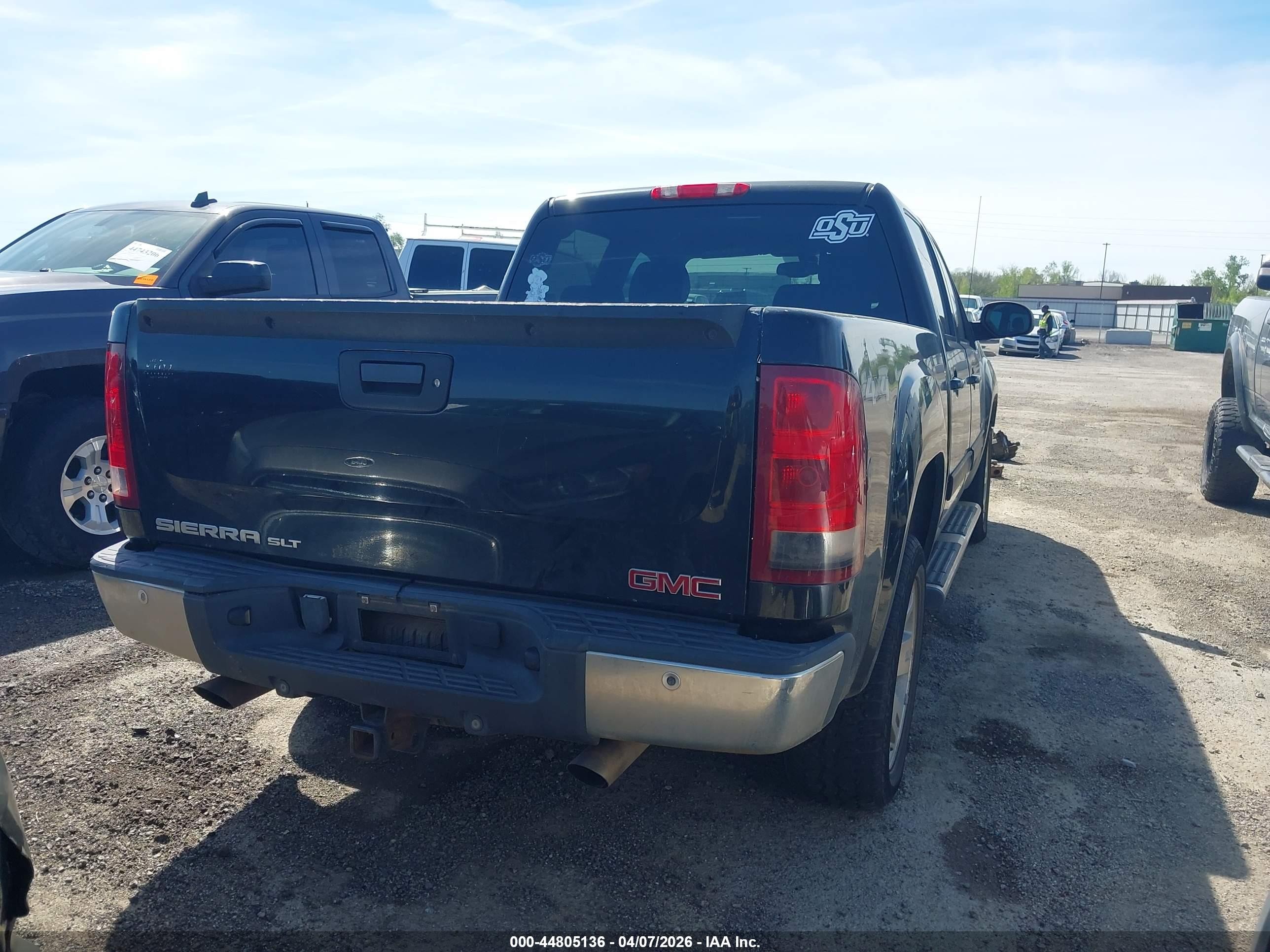 2008 Gmc Sierra 1500 Slt Черный vin: 3GTEK13Y78G117573