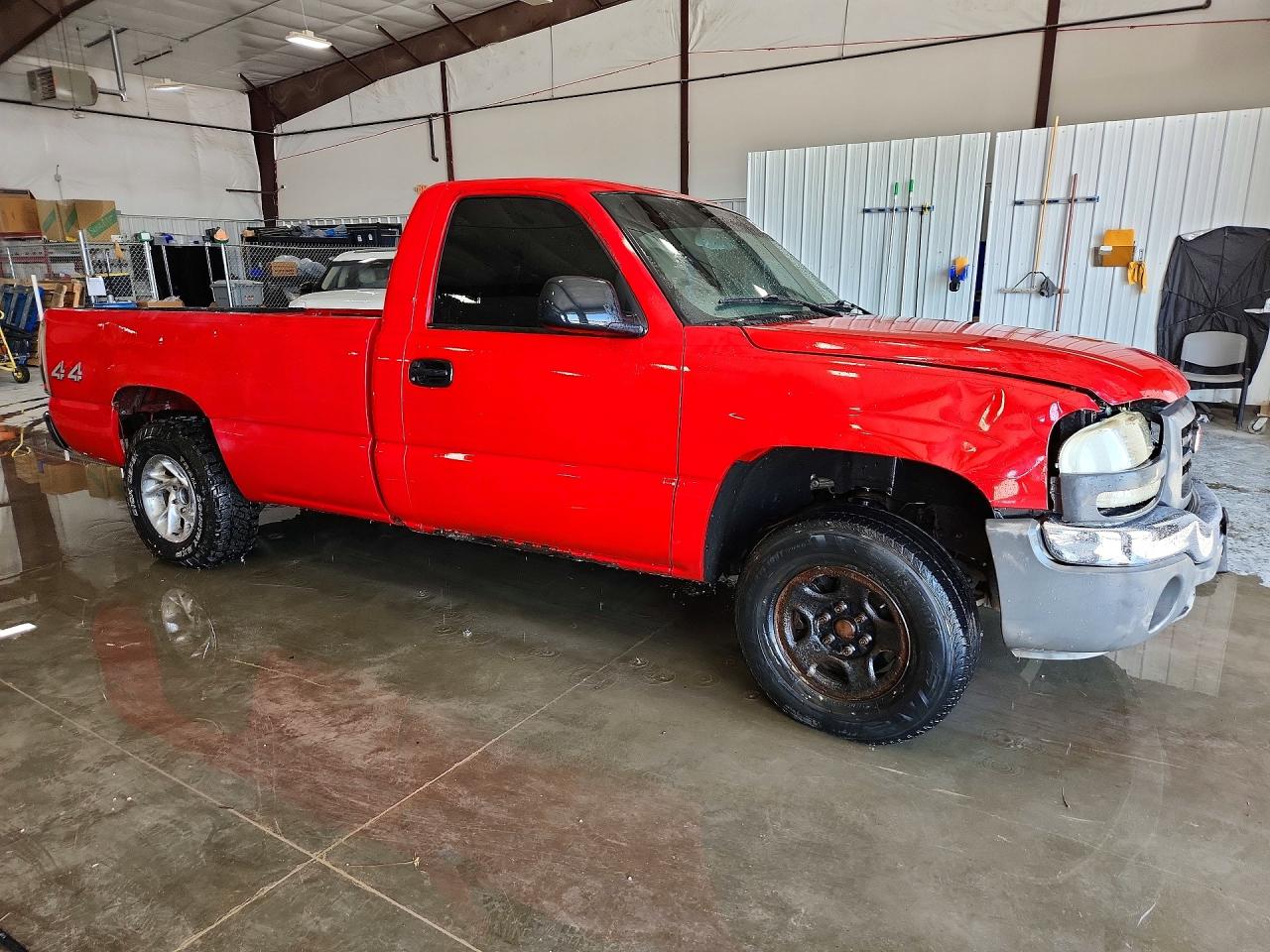 2006 Gmc New Sierra K1500 Red vin: 3GTEK14X66G263658