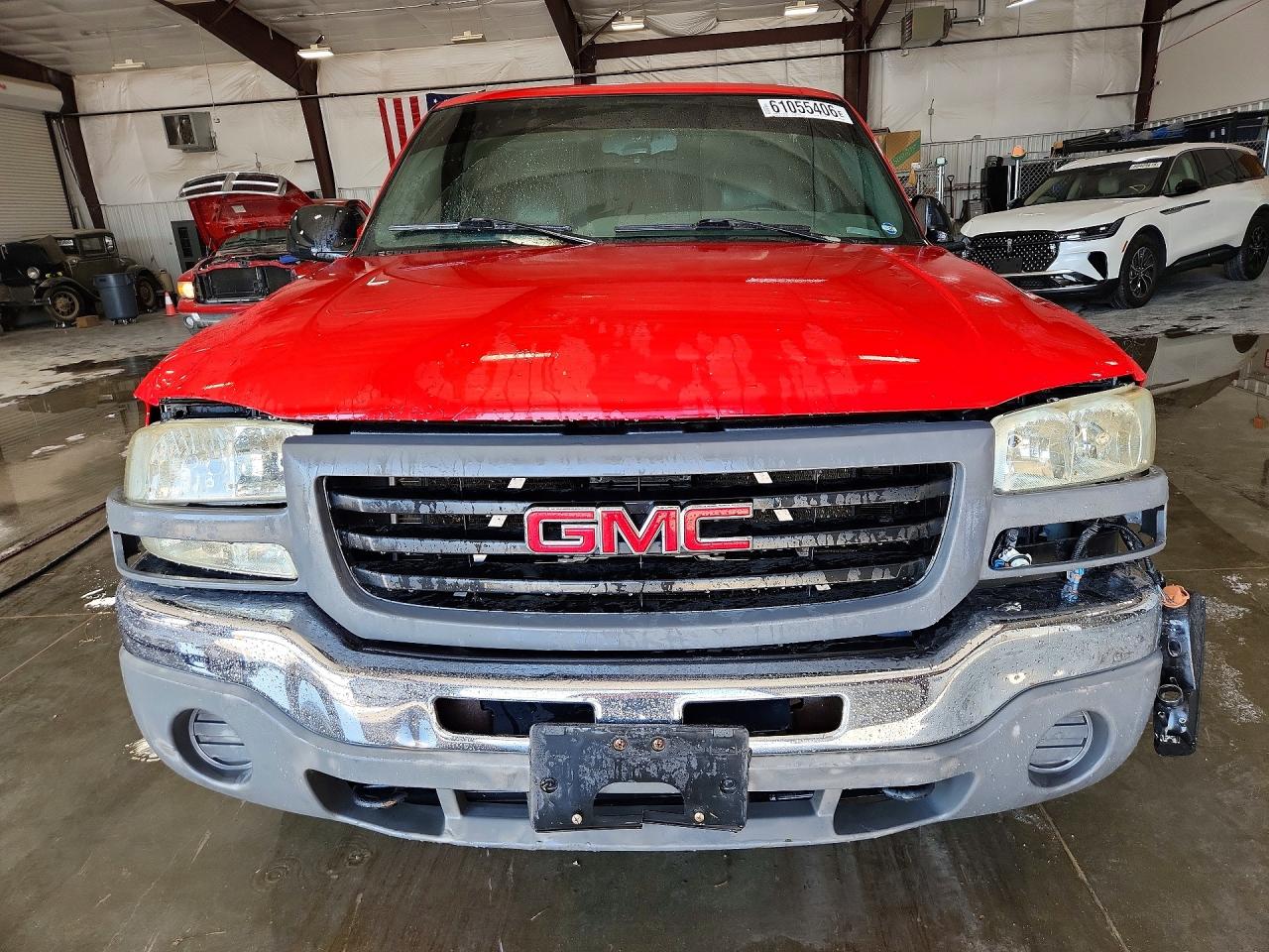 2006 Gmc New Sierra K1500 Red vin: 3GTEK14X66G263658