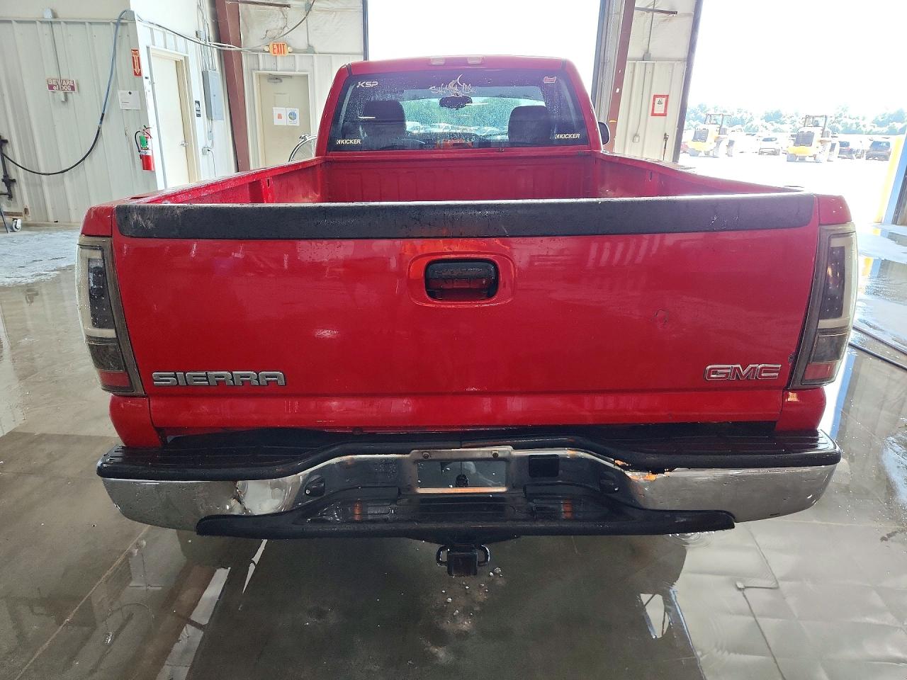 2006 Gmc New Sierra K1500 Red vin: 3GTEK14X66G263658