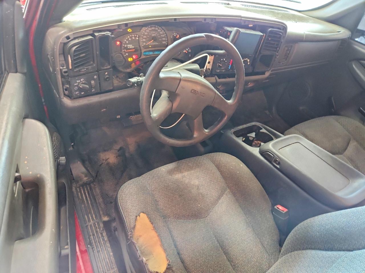 2006 Gmc New Sierra K1500 Red vin: 3GTEK14X66G263658