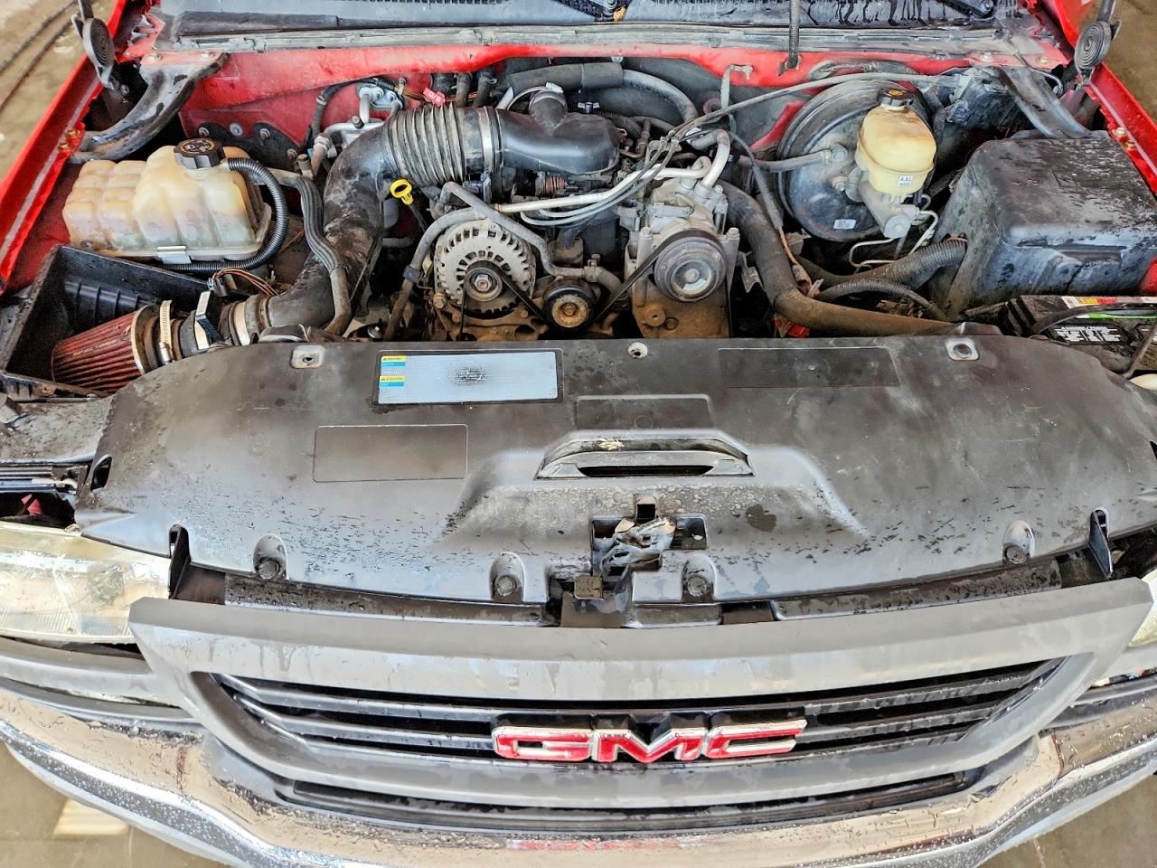 2006 Gmc New Sierra K1500 Red vin: 3GTEK14X66G263658