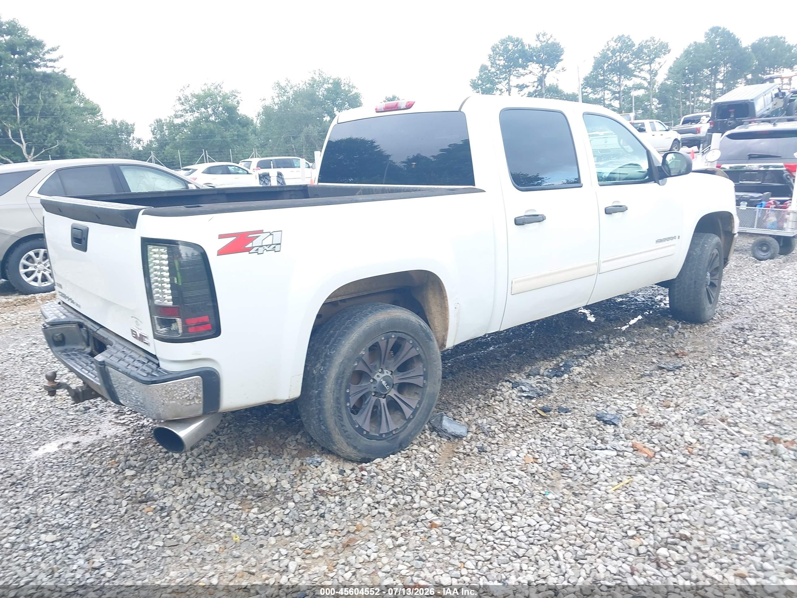 2009 Gmc Sierra 1500 Sle Белый vin: 3GTEK23309G252762