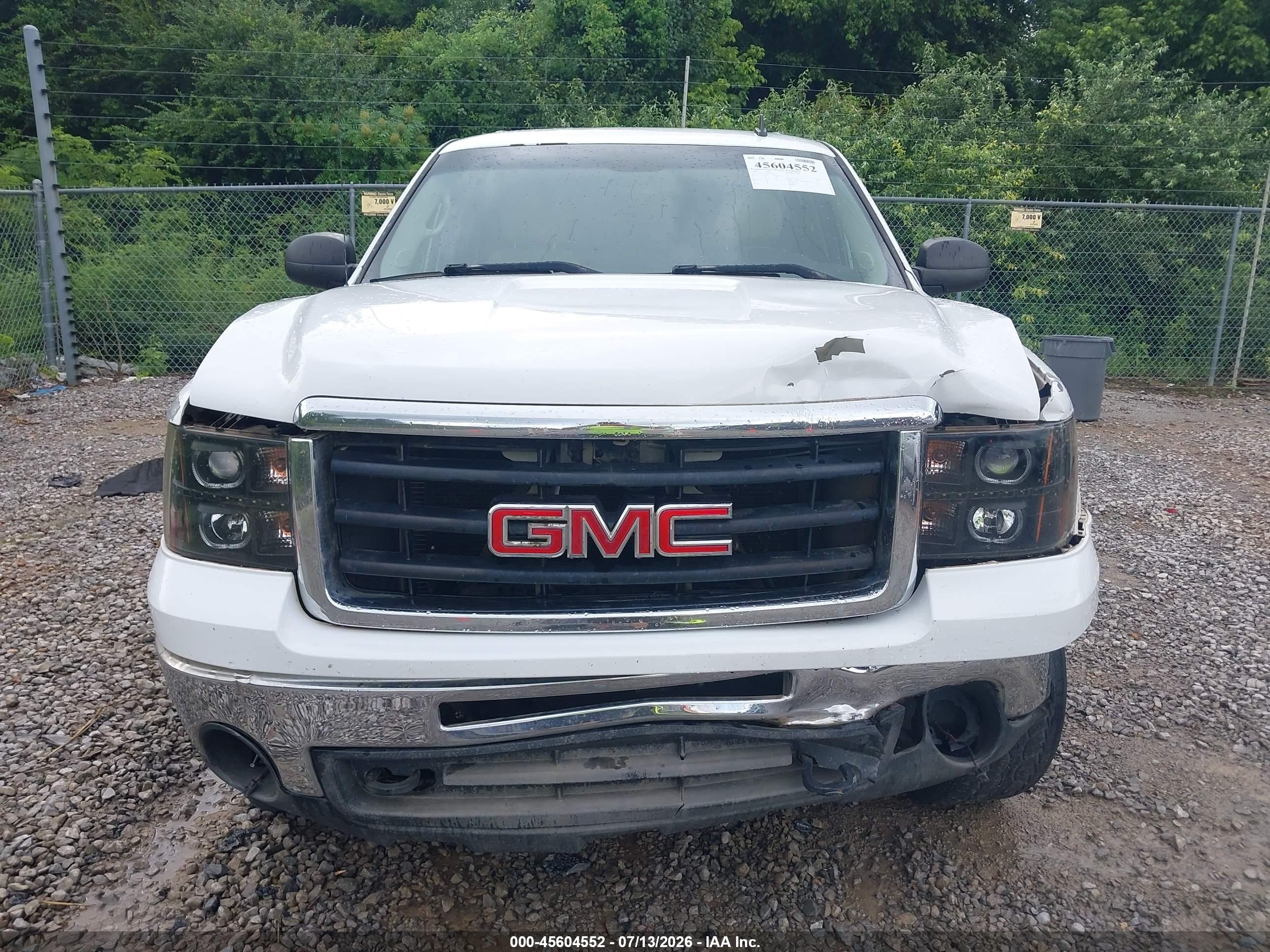 2009 Gmc Sierra 1500 Sle Белый vin: 3GTEK23309G252762