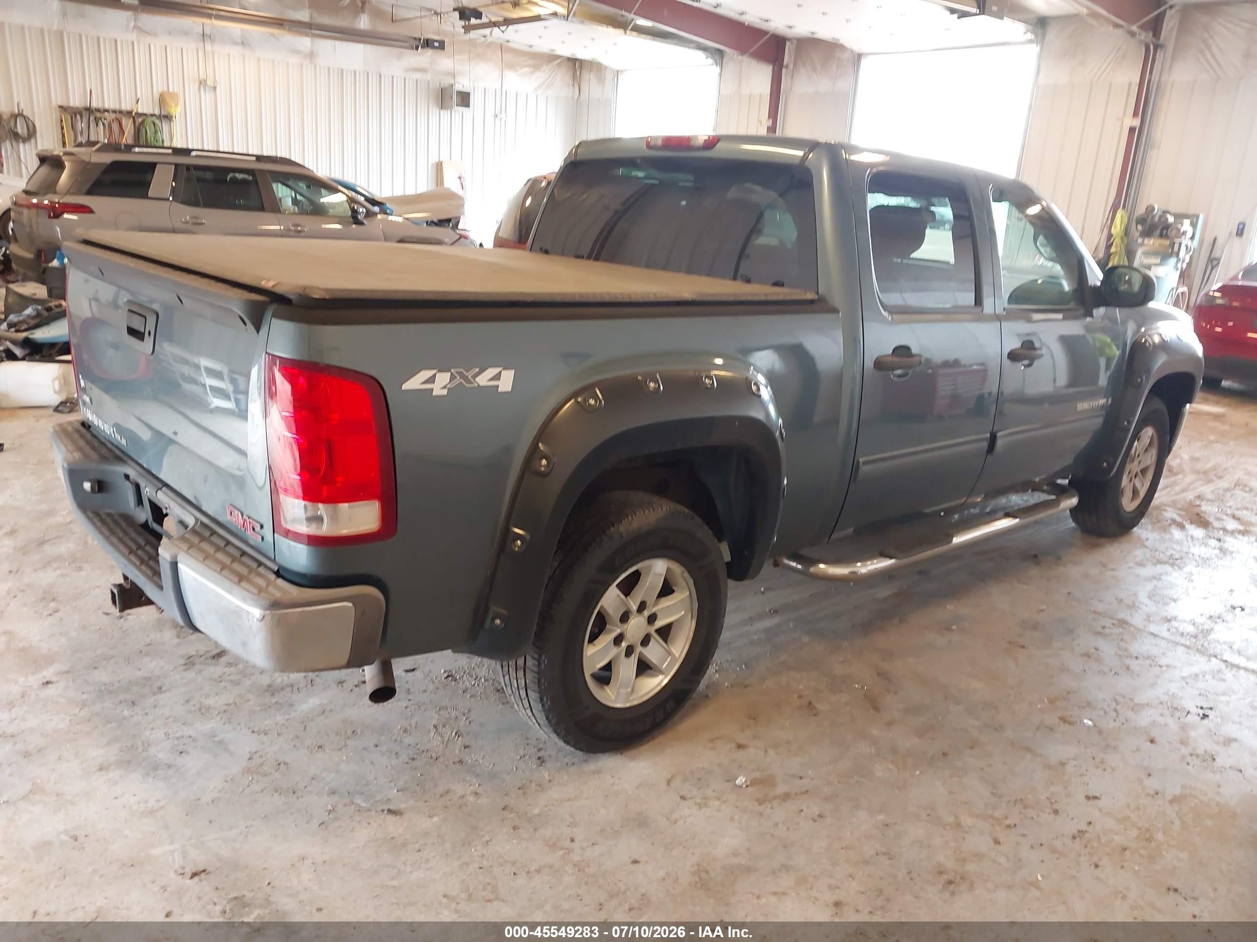 2009 Gmc Sierra 1500 Sle Blue vin: 3GTEK23349G104307