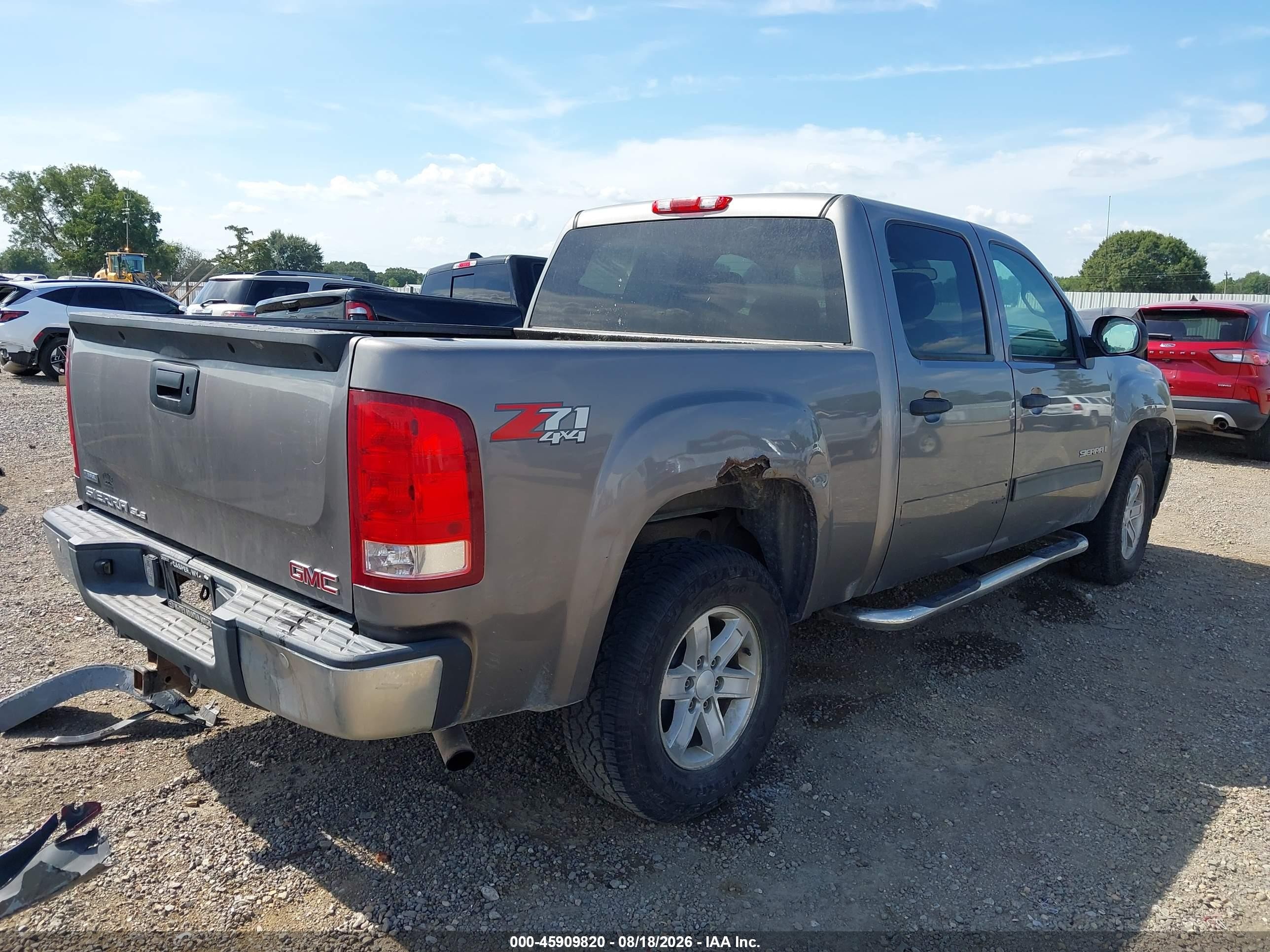 2009 Gmc Sierra 1500 Sle Серый vin: 3GTEK23359G205730