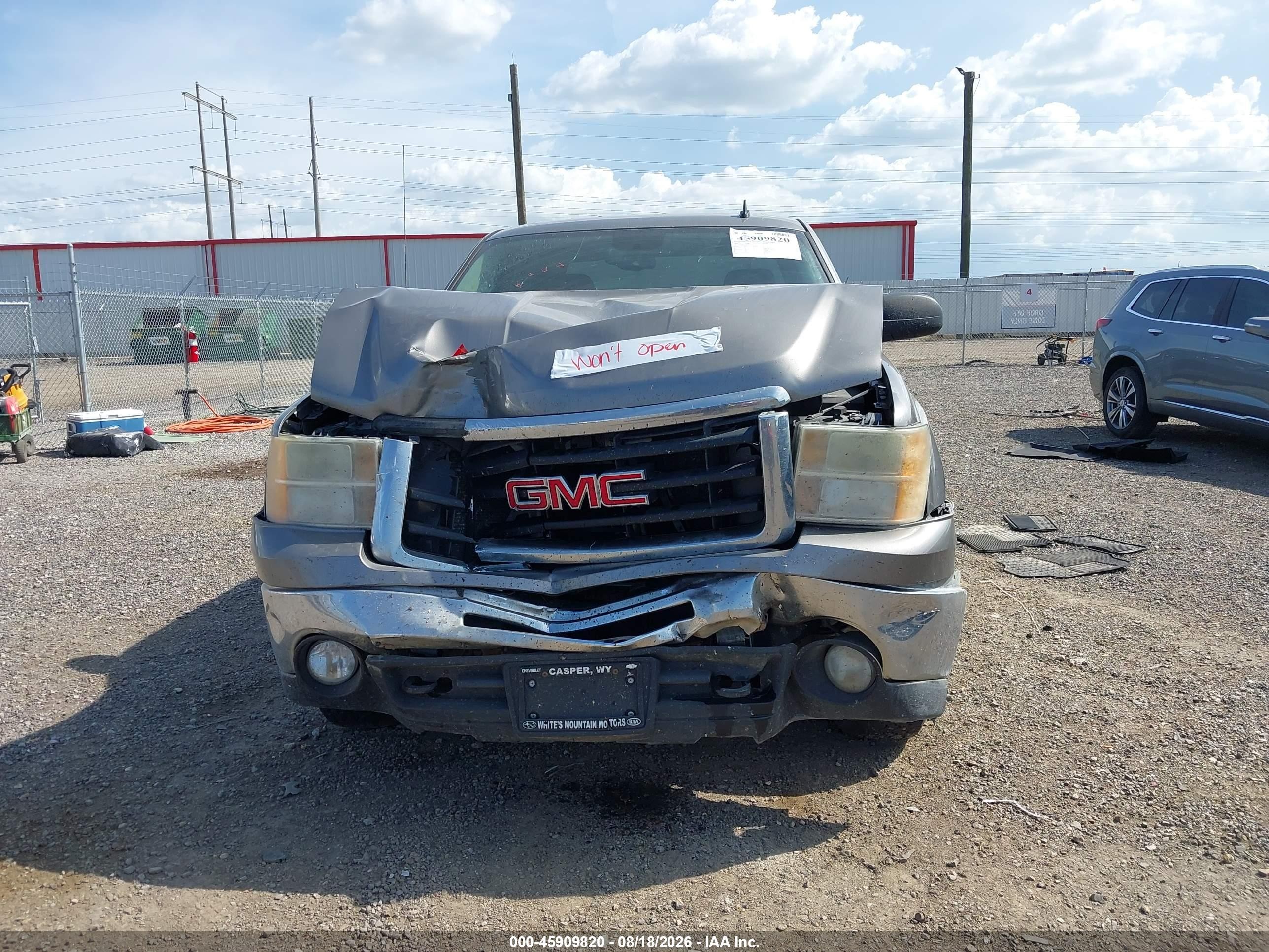 2009 Gmc Sierra 1500 Sle Серый vin: 3GTEK23359G205730